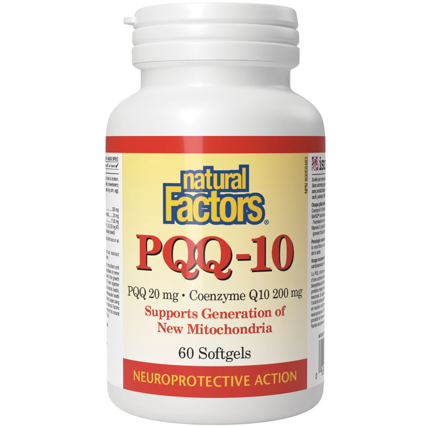 Natural Factors PQQ-10 60s