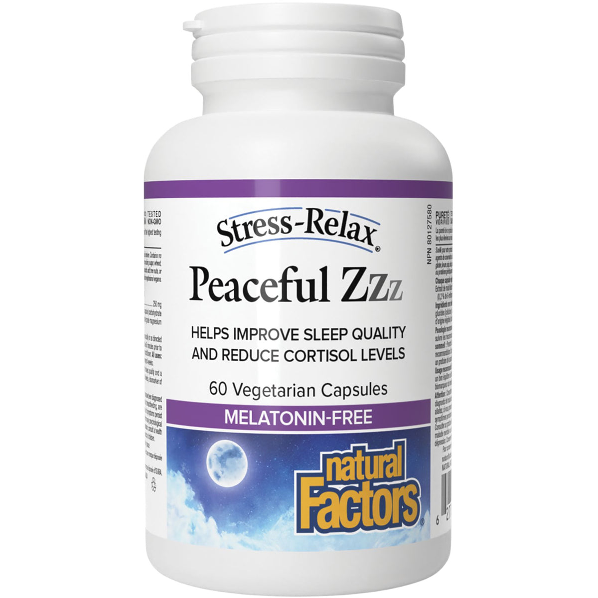 Natural Factors Stress-Relax Peaceful Zzz 60s