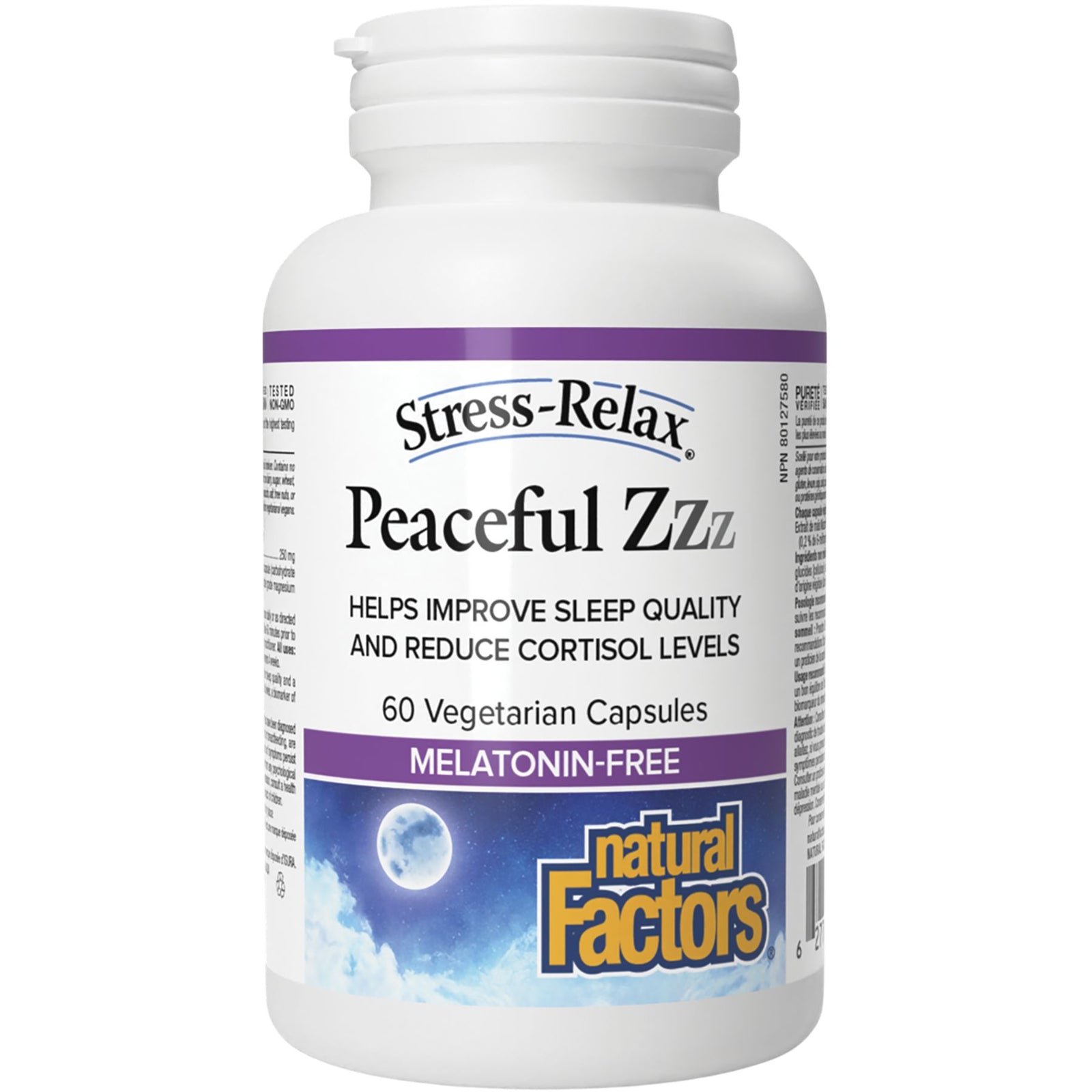 Natural Factors Stress-Relax Peaceful Zzz 60s