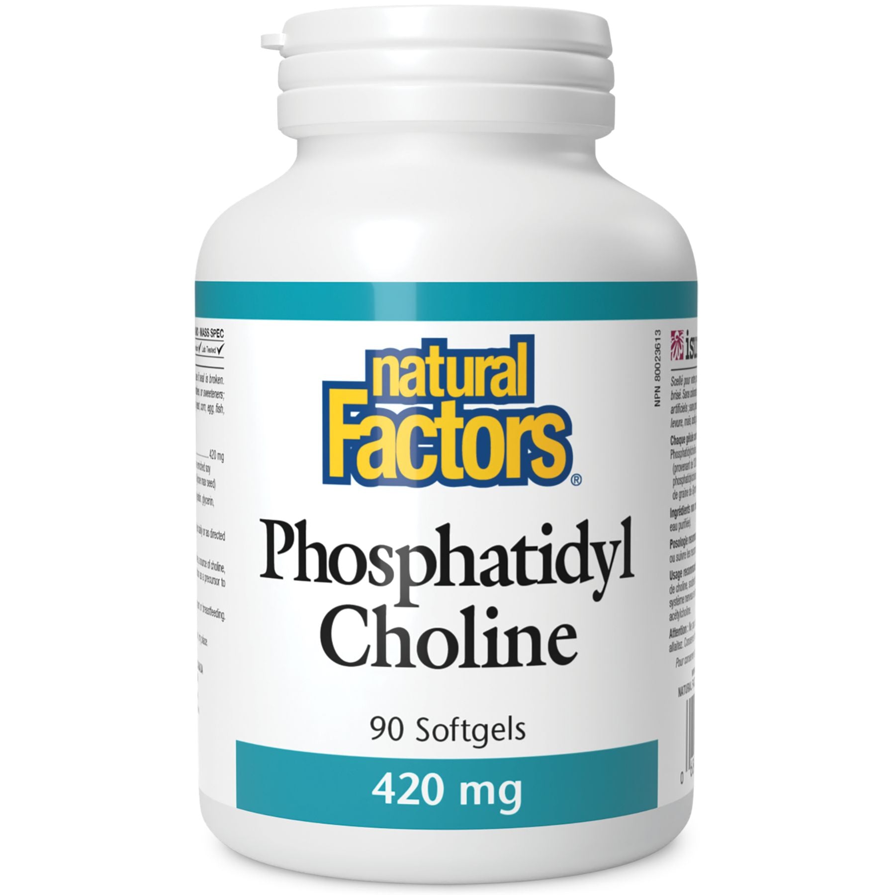 Natural Factors Phosphatidyl Choline 90s