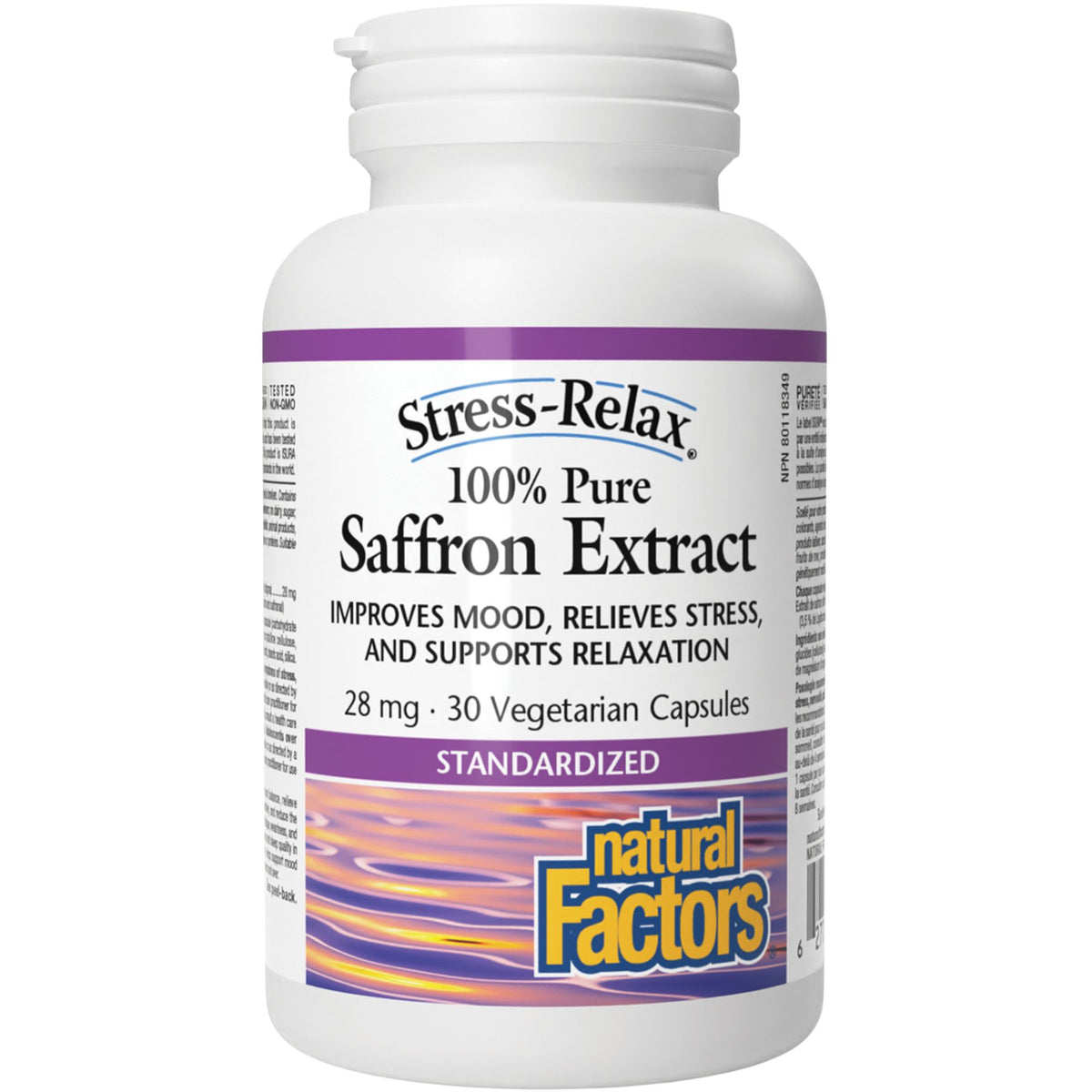 Natural Factors 100% Pure Saffron Extract 28mg 30s