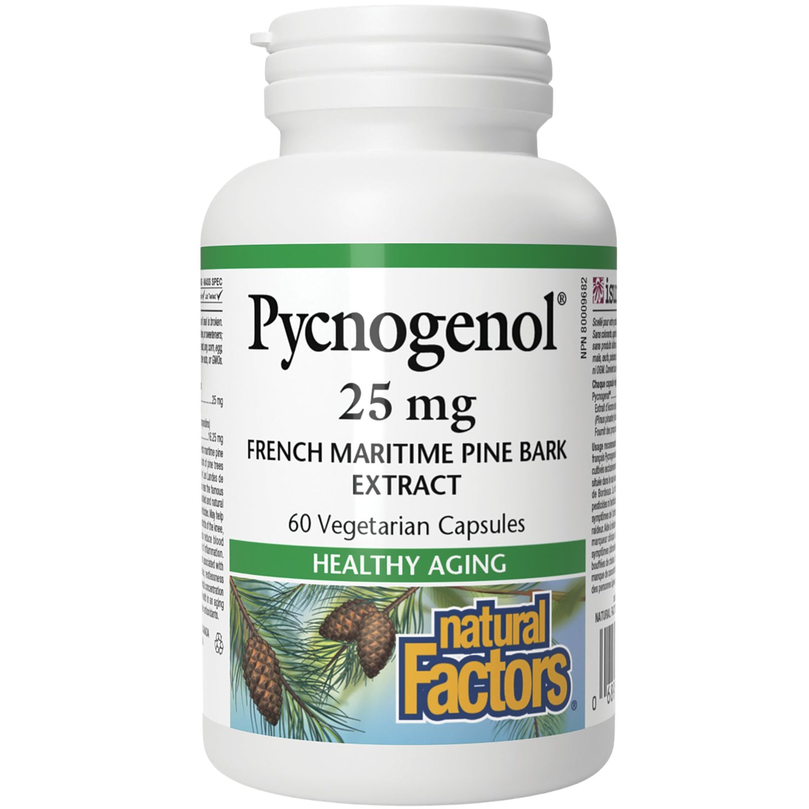 Natural Factors Pycnogenol 25mg 60s