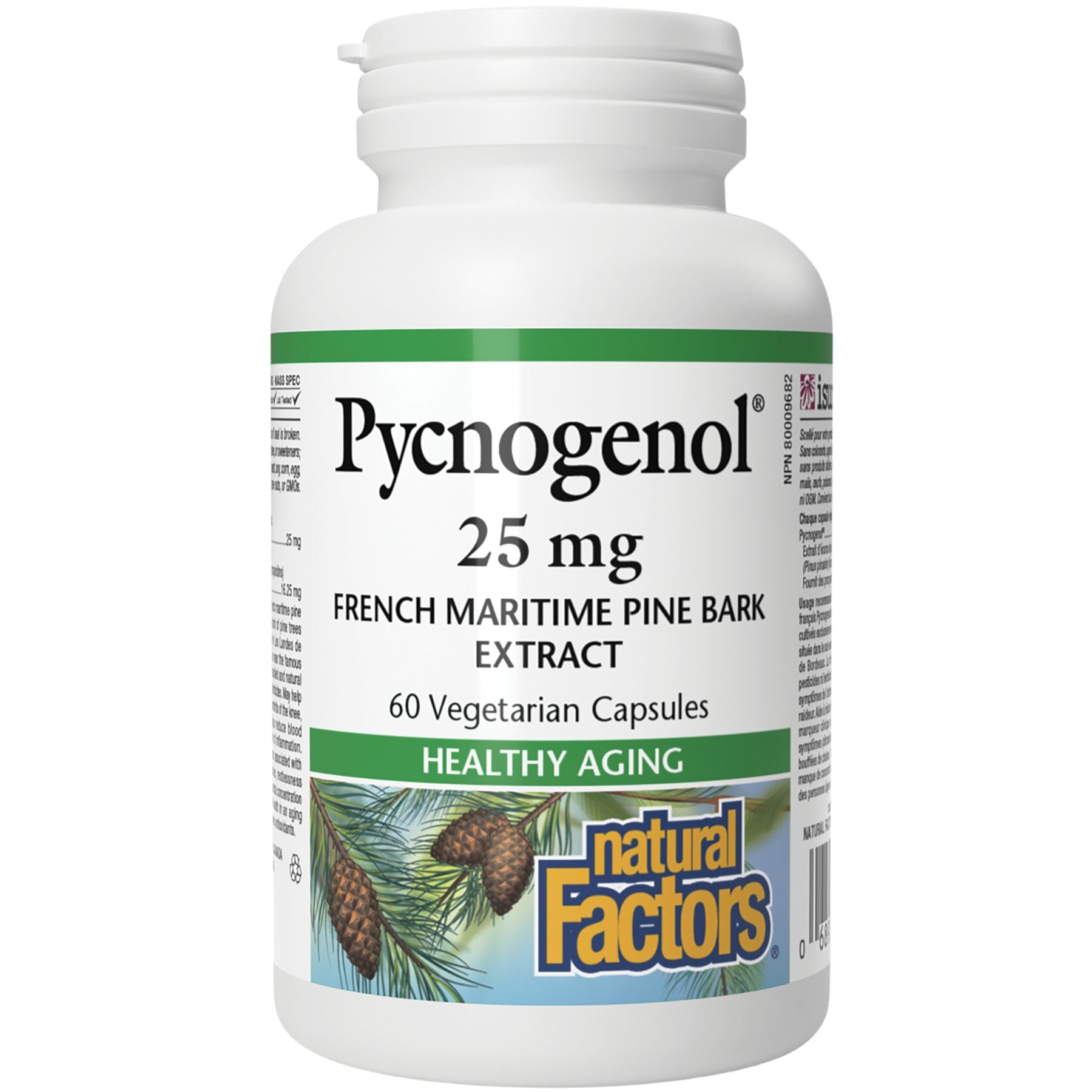 Natural Factors Pycnogenol 25mg 60s