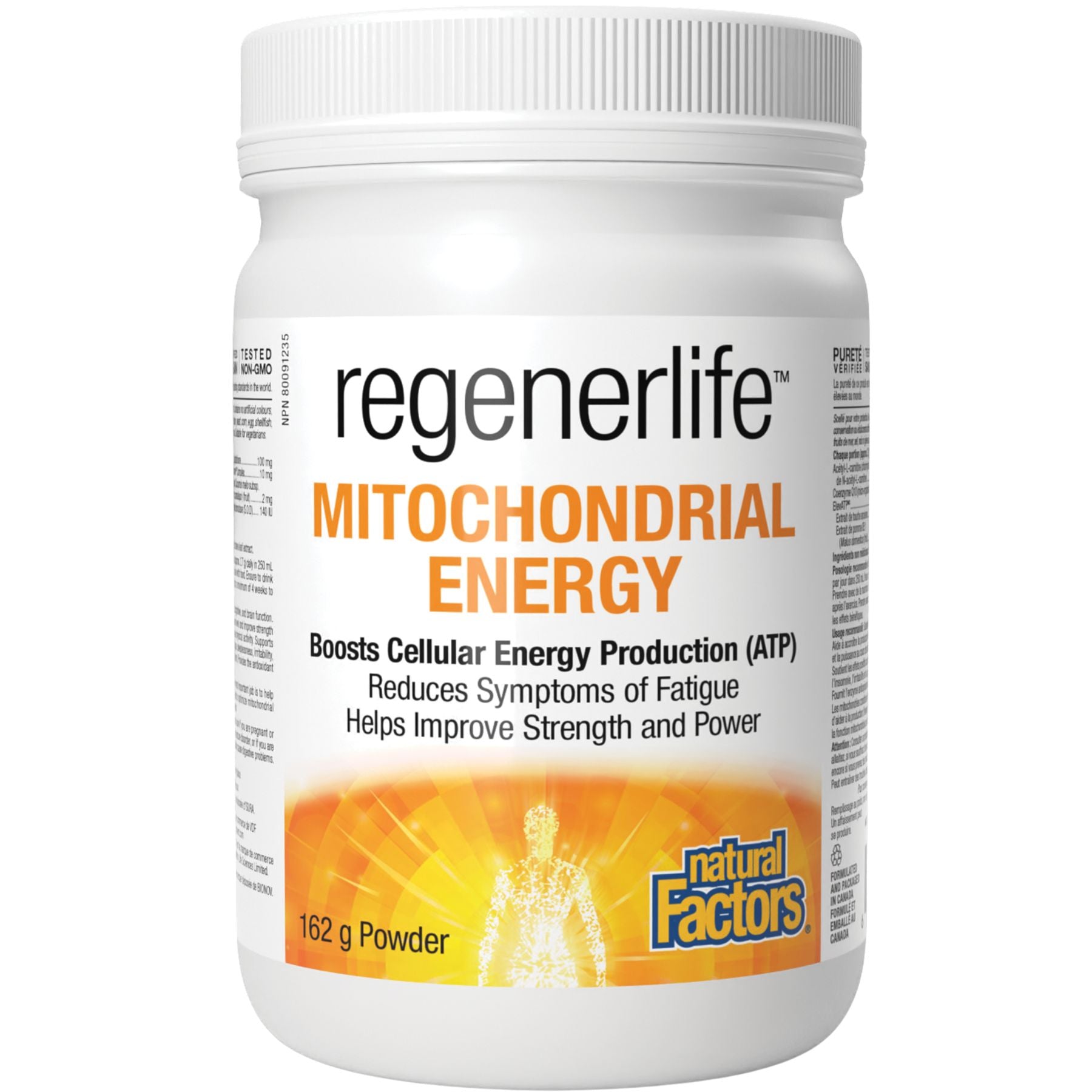 Natural Factors Regenerlife Mitochondrial Energy 162g