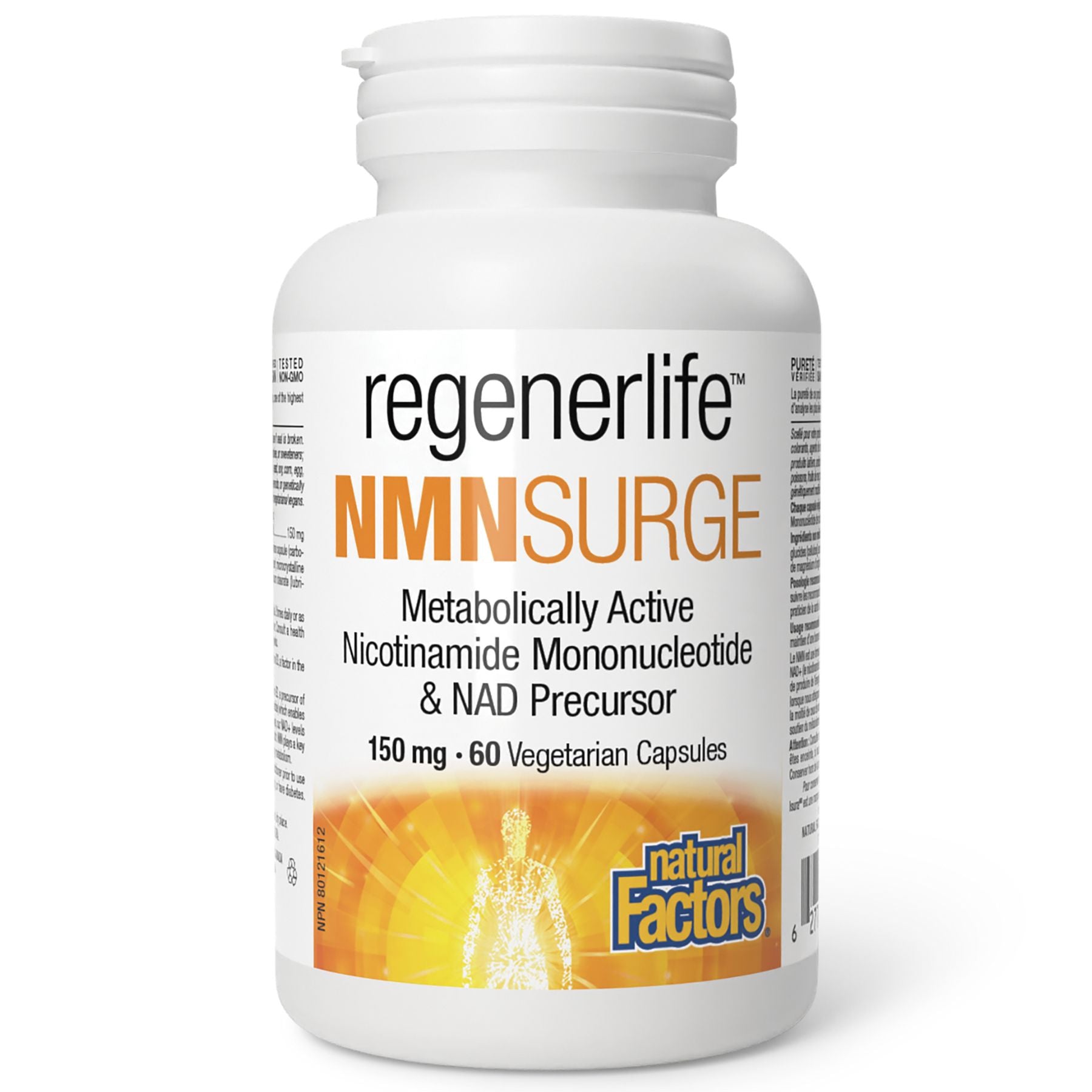 Natural Factors Regenerlife NMNSurge 60s