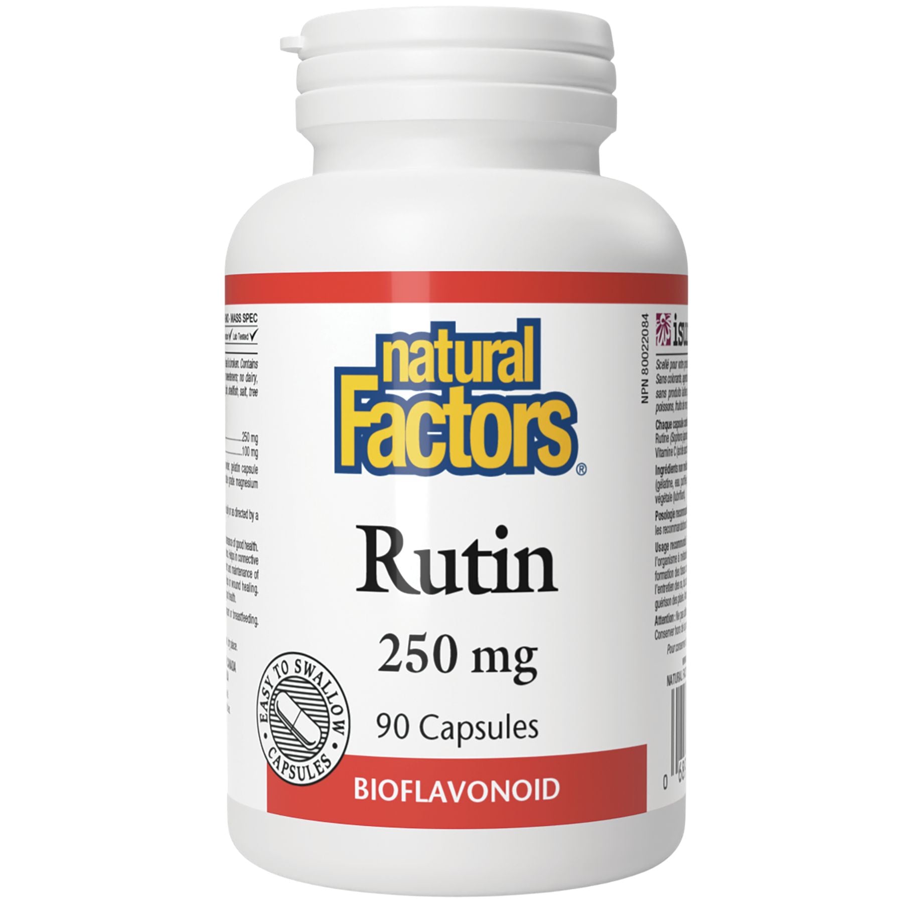 Natural Factors Rutin 250mg 90s