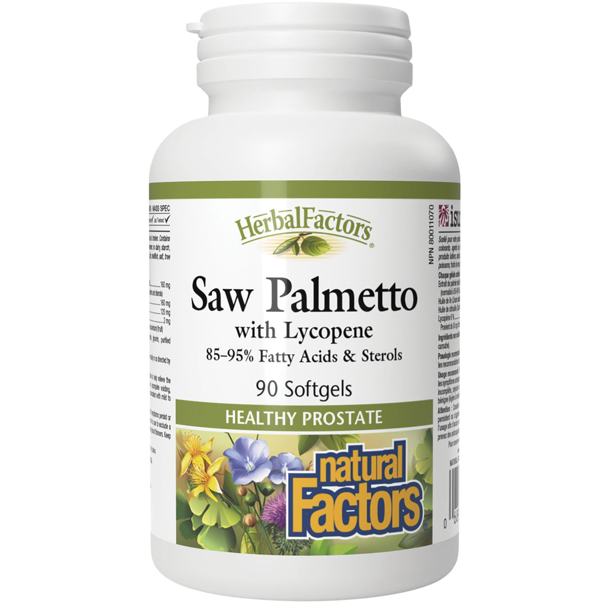 Natural Factors Saw Palmetto with Lycopene 90s
