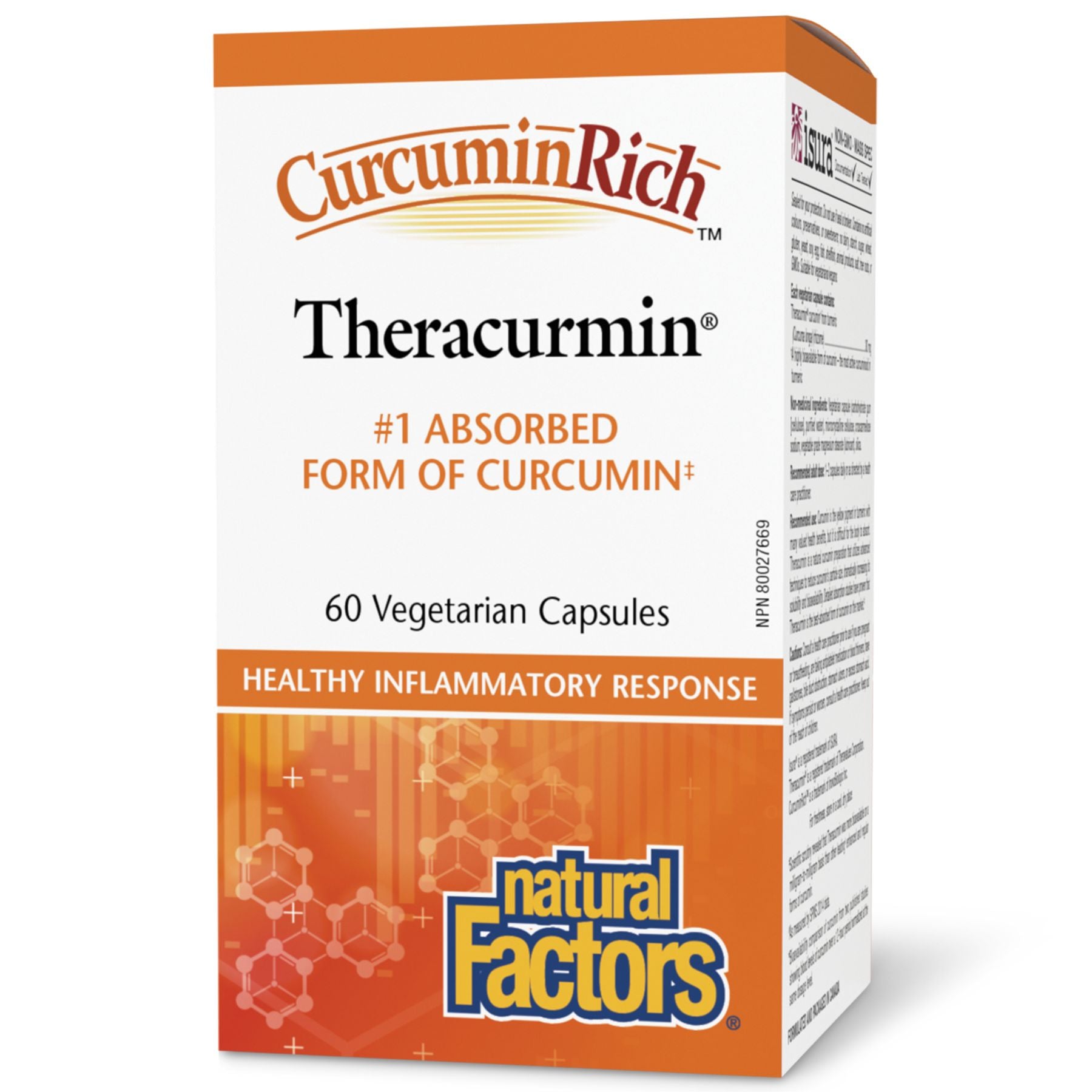 Natural Factors CurcuminRich Theracurmin 60s