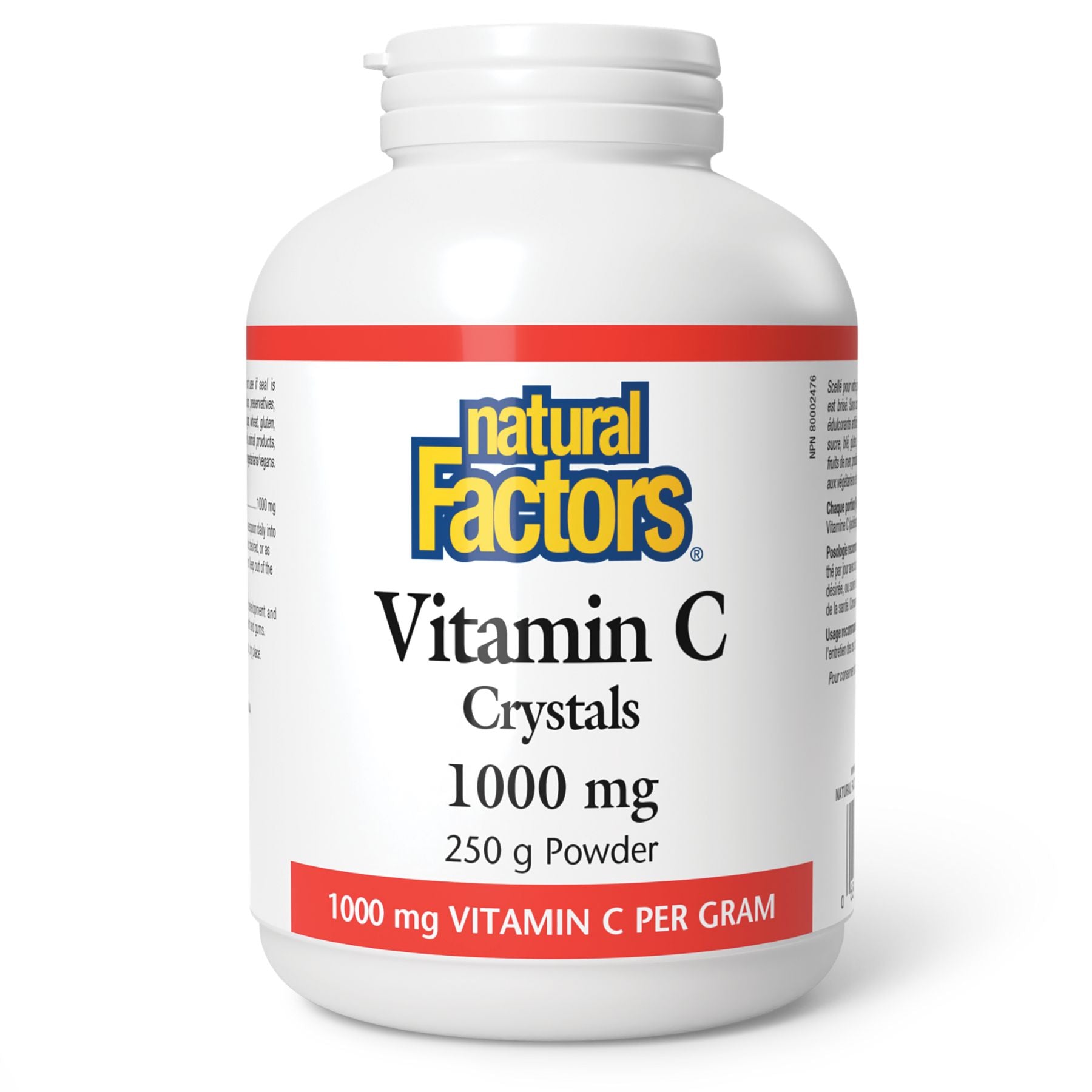 Natural Factors Vitamin C Crystals 250g