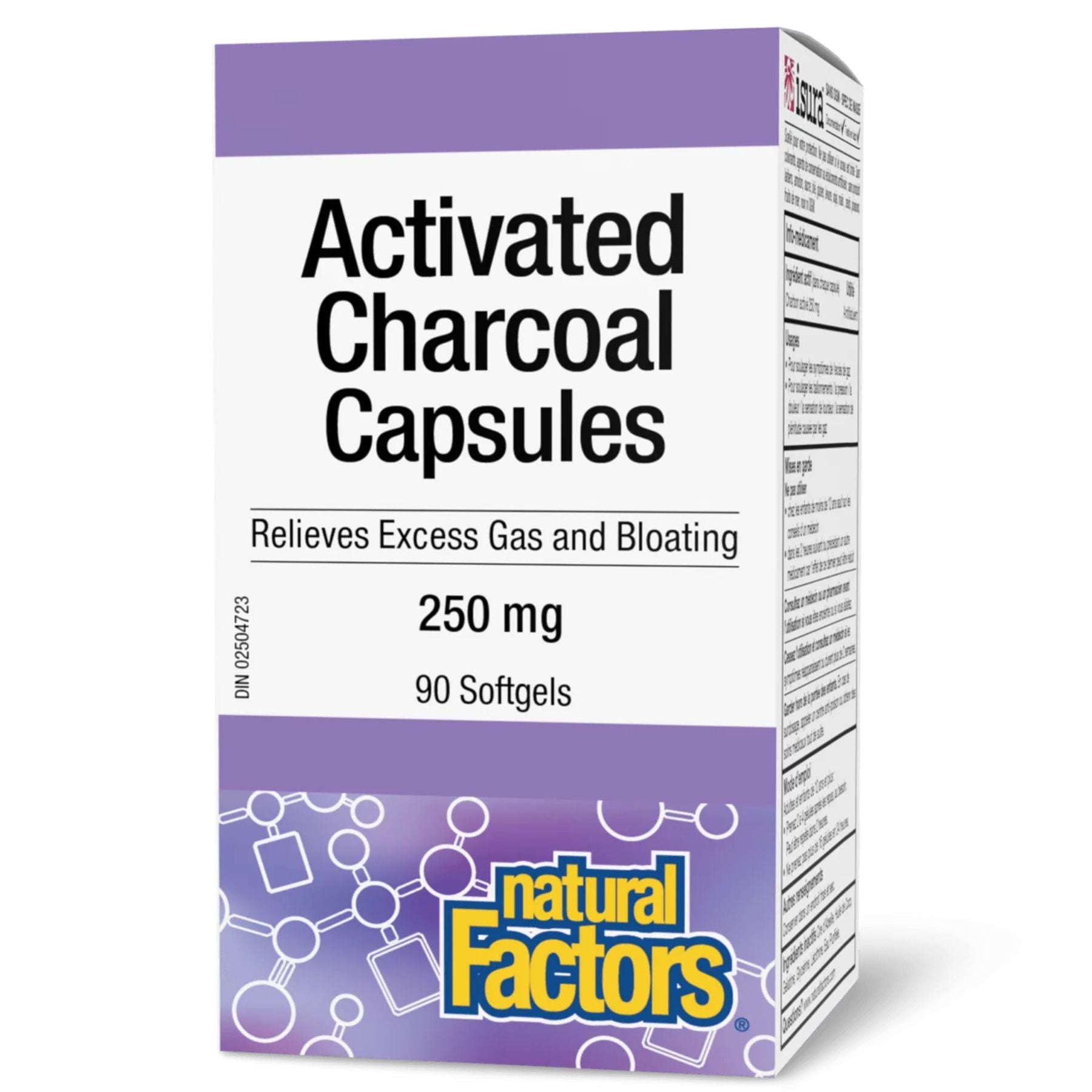 Natural Factors Activated Charcoal 90s