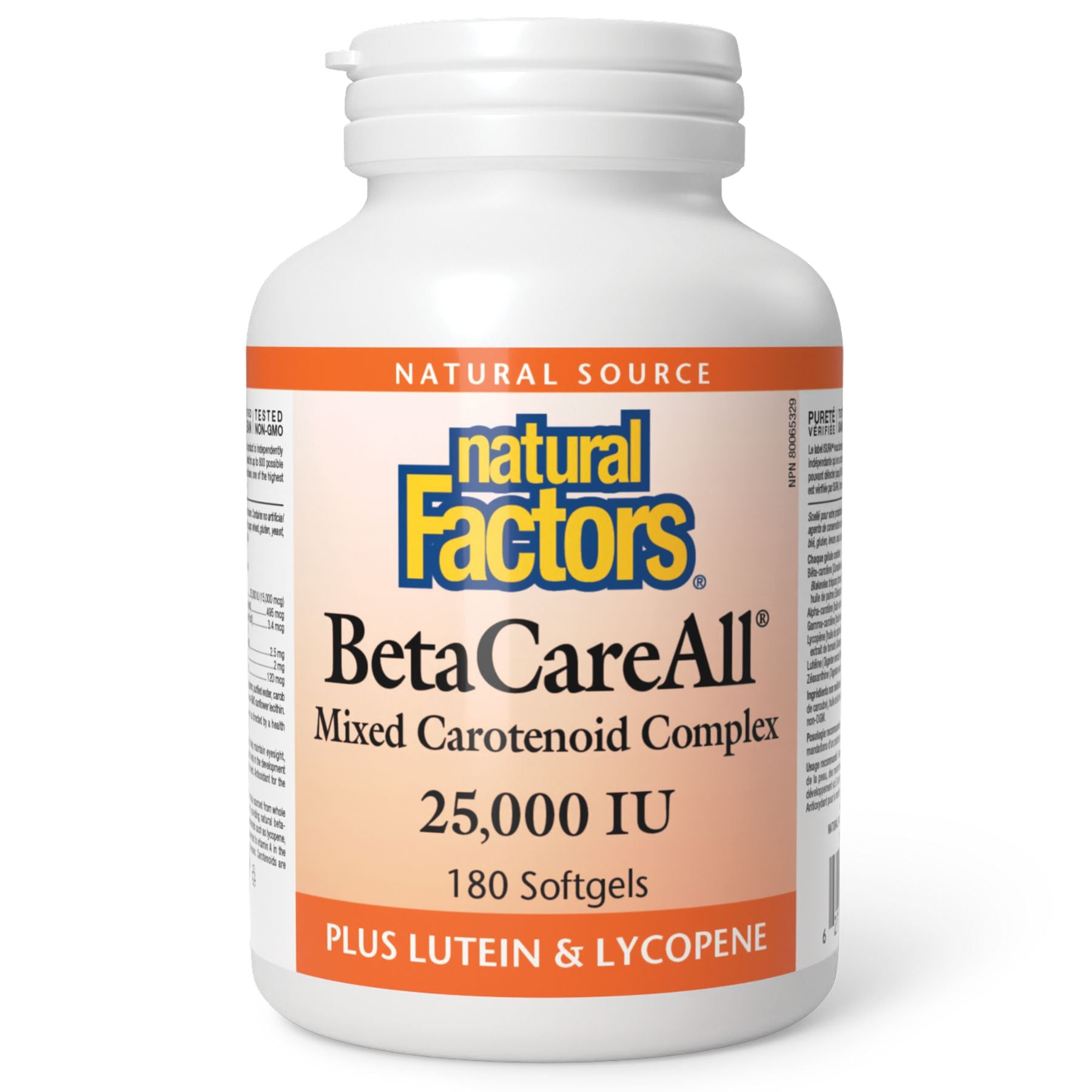 Natural Factors BetaCareAll 25,000 IU 180s