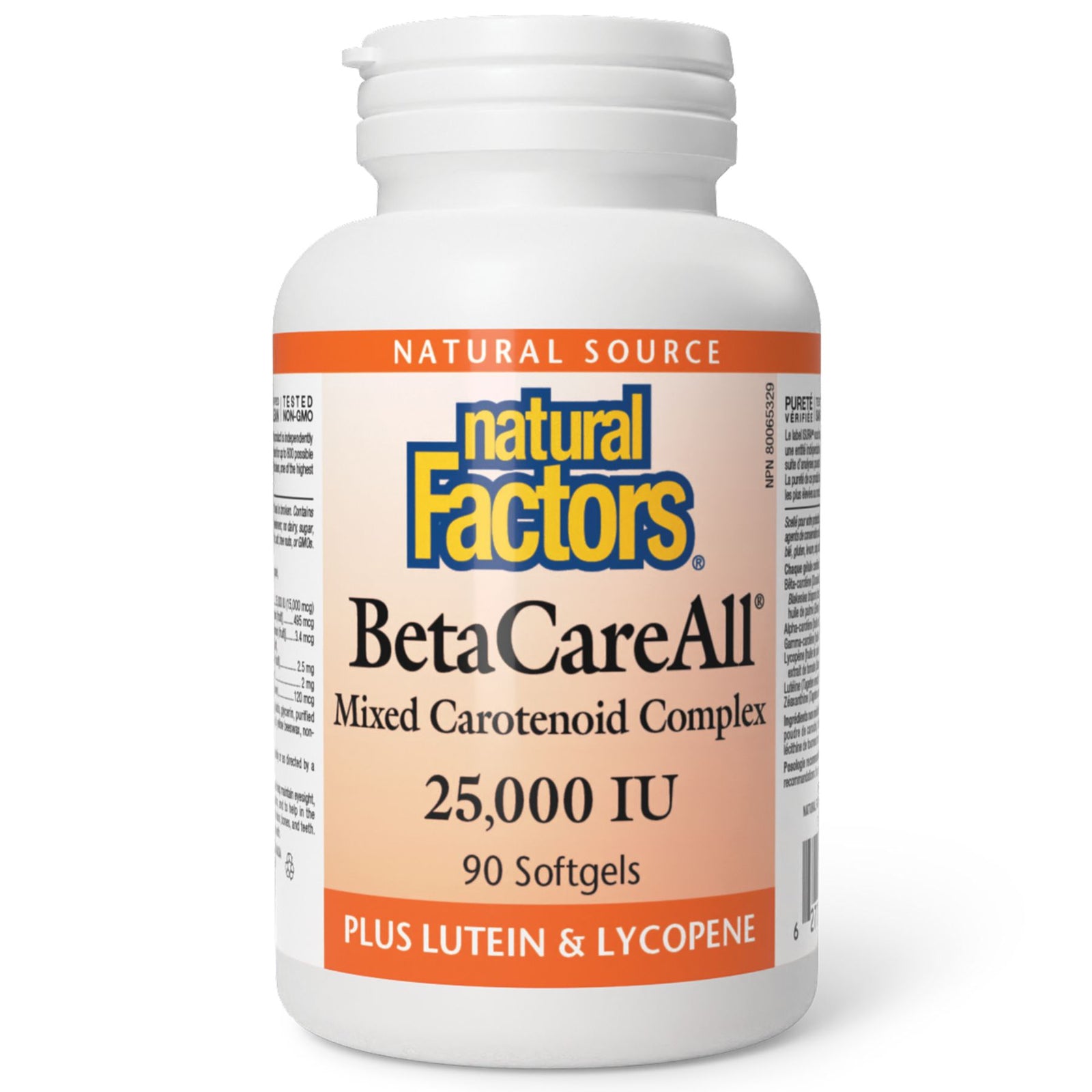 Natural Factors BetacareAll 25,000 IU 90s