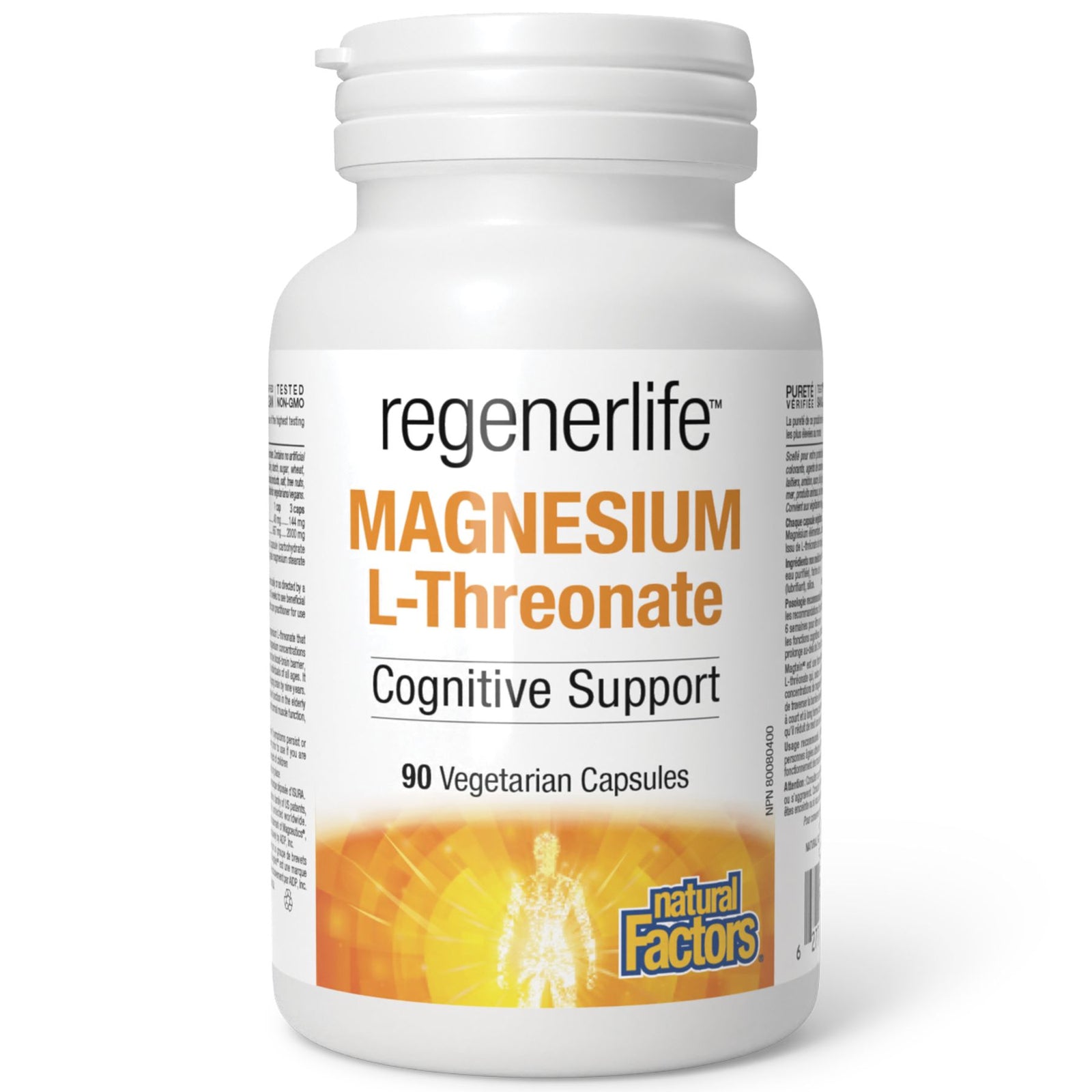 Natural Factors Regenerlife Magnesium L-Threonate 90s