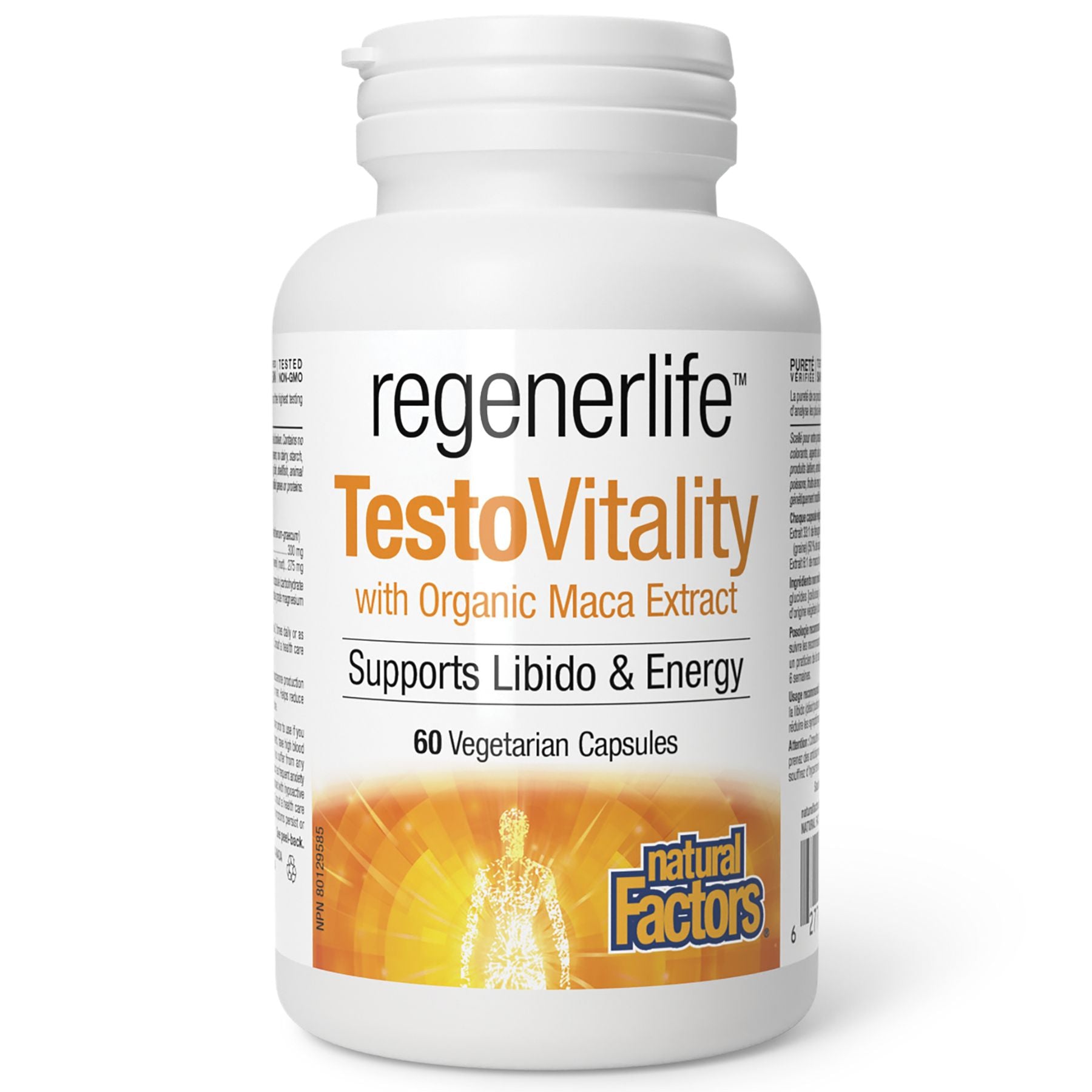 Natural Factors regenerLife TestoVitality 60s