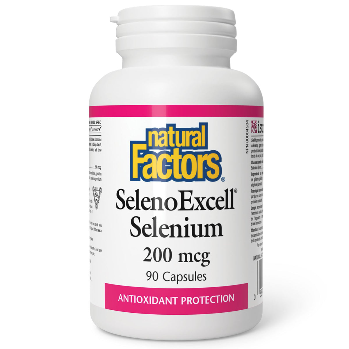 Natural Factors SelenoExcell Selenium 200mcg 90s