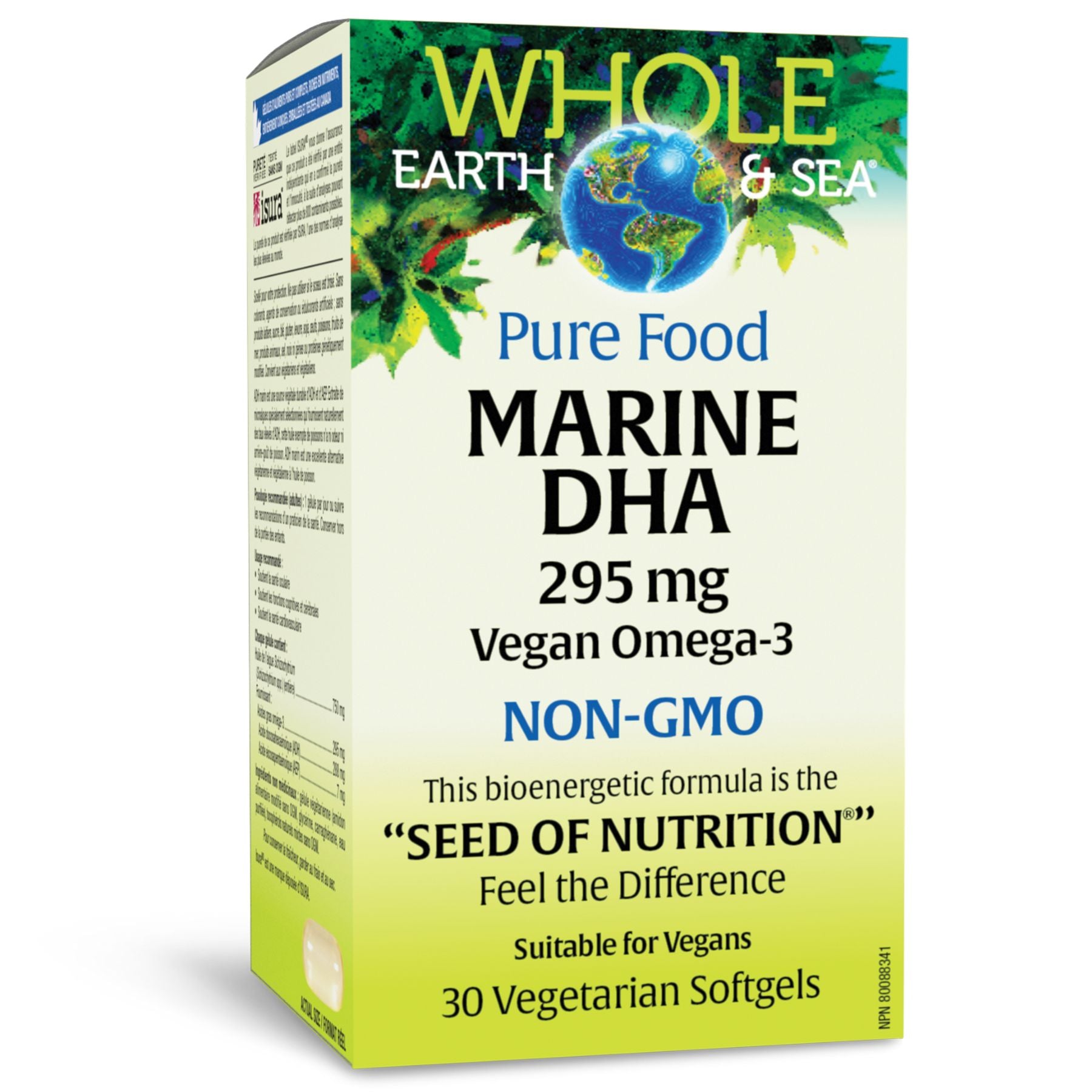 Whole Earth & Sea Marine DHA Vegan 30s