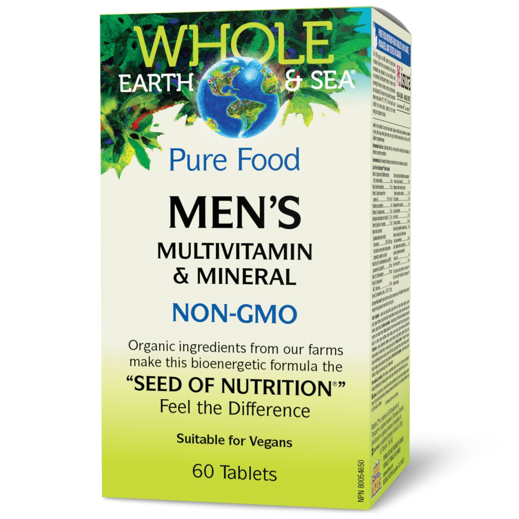 Whole Earth & Sea Men's Multivitamin & Mineral 60s