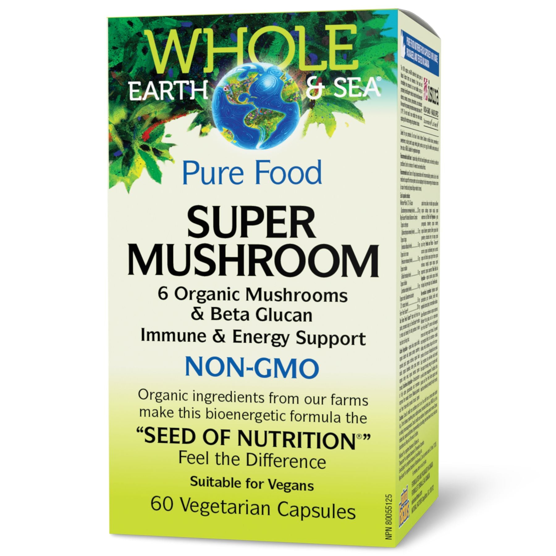 Whole Earth & Sea Super Mushroom 60s