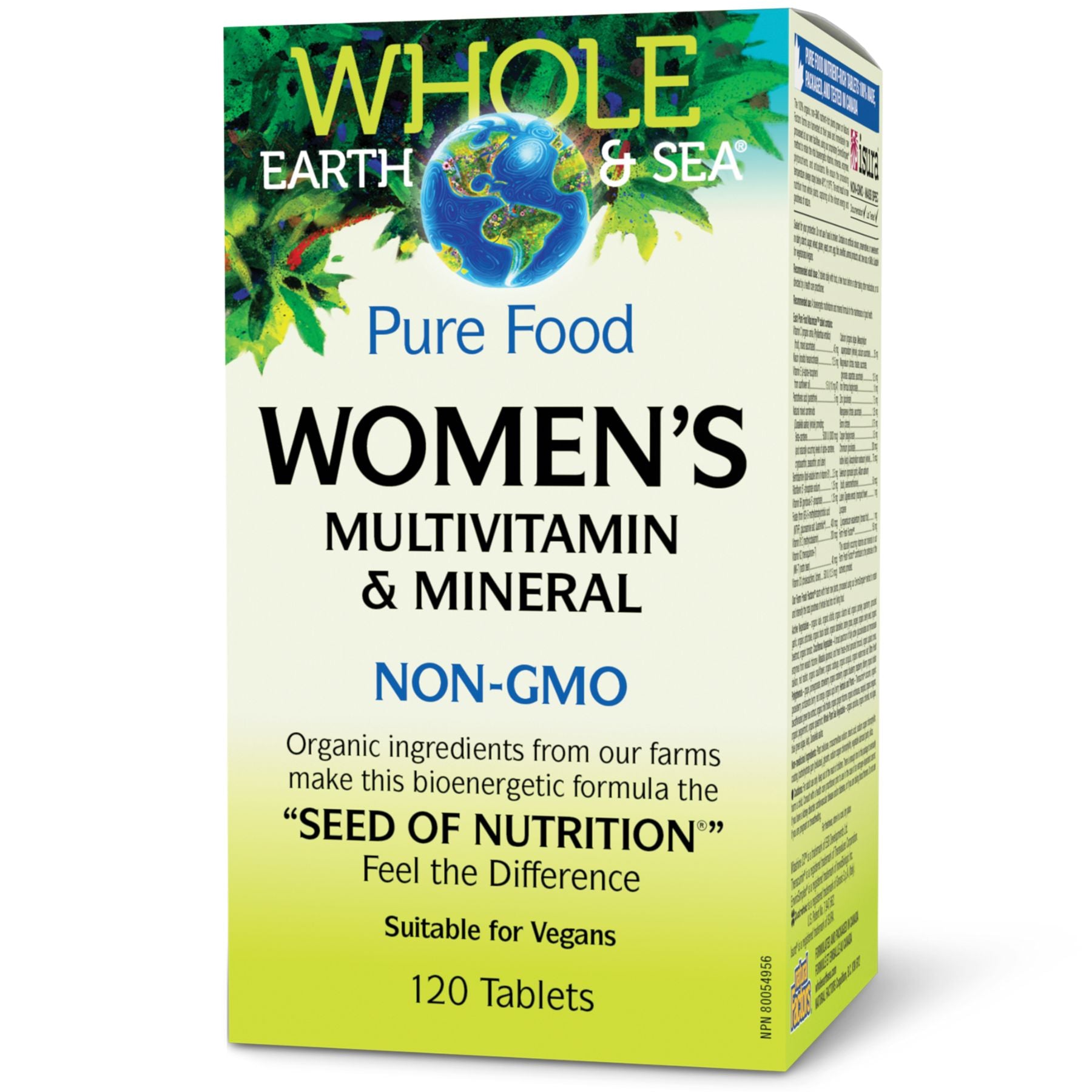 Whole Earth & Sea Women's Multivitamin & Mineral 120s