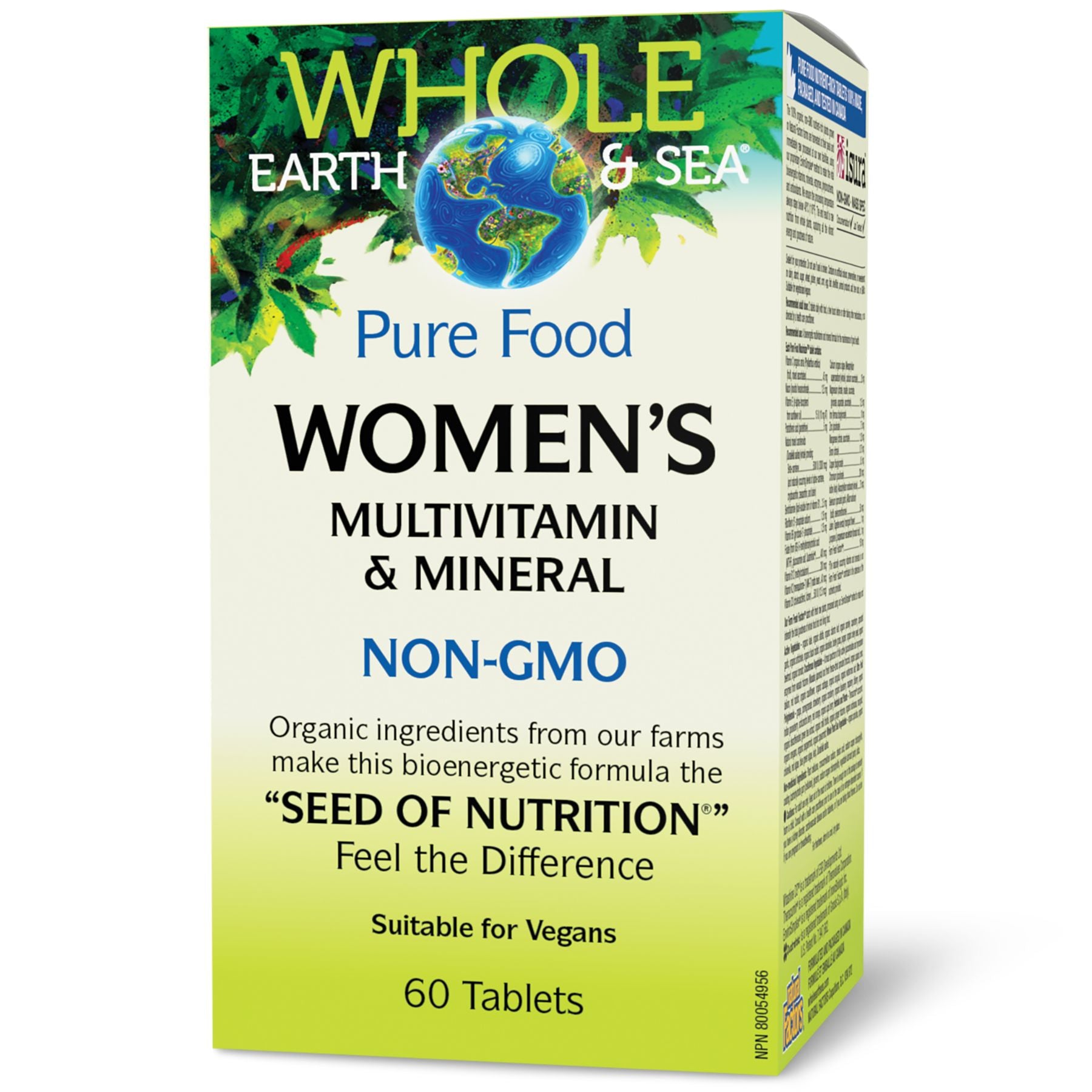 Whole Earth & Sea Women's Multivitamin & Mineral 60s