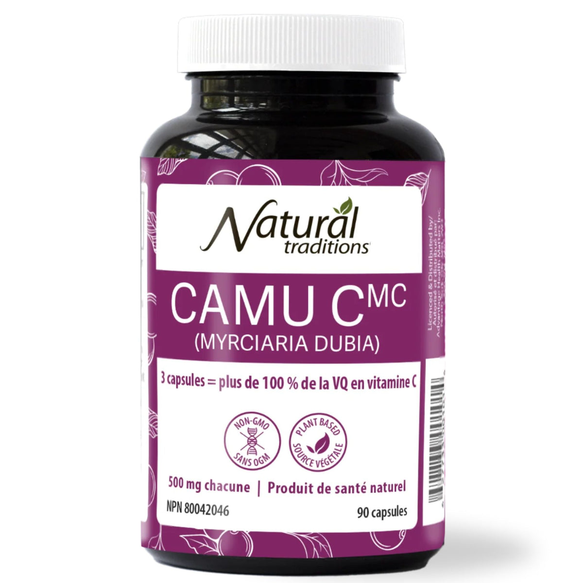 Natural Traditions Natural Camu Camu Berry Capsules 90s