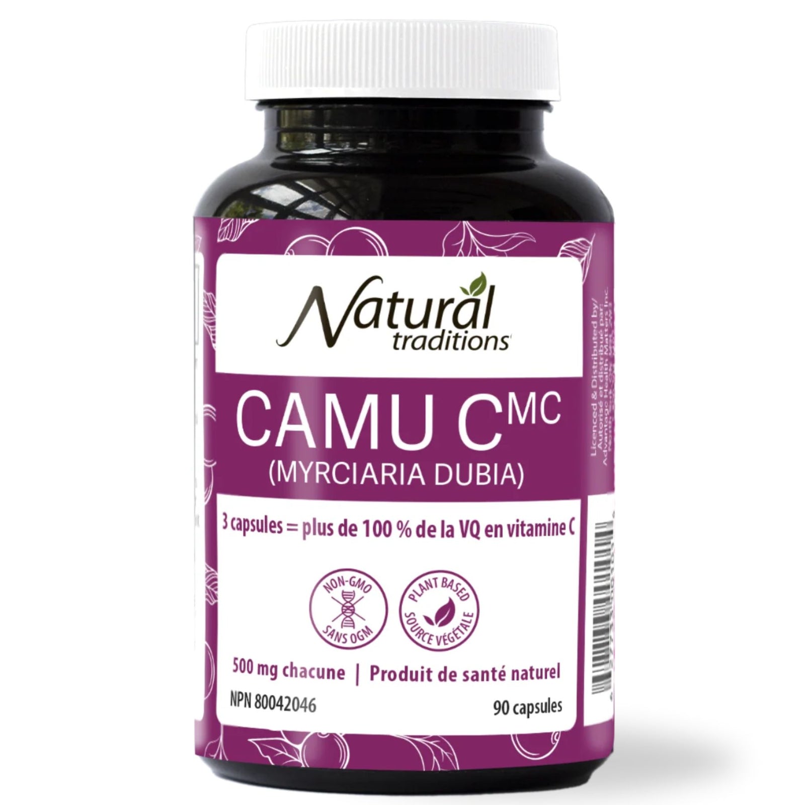 Natural Traditions Natural Camu Camu Berry Capsules 90s