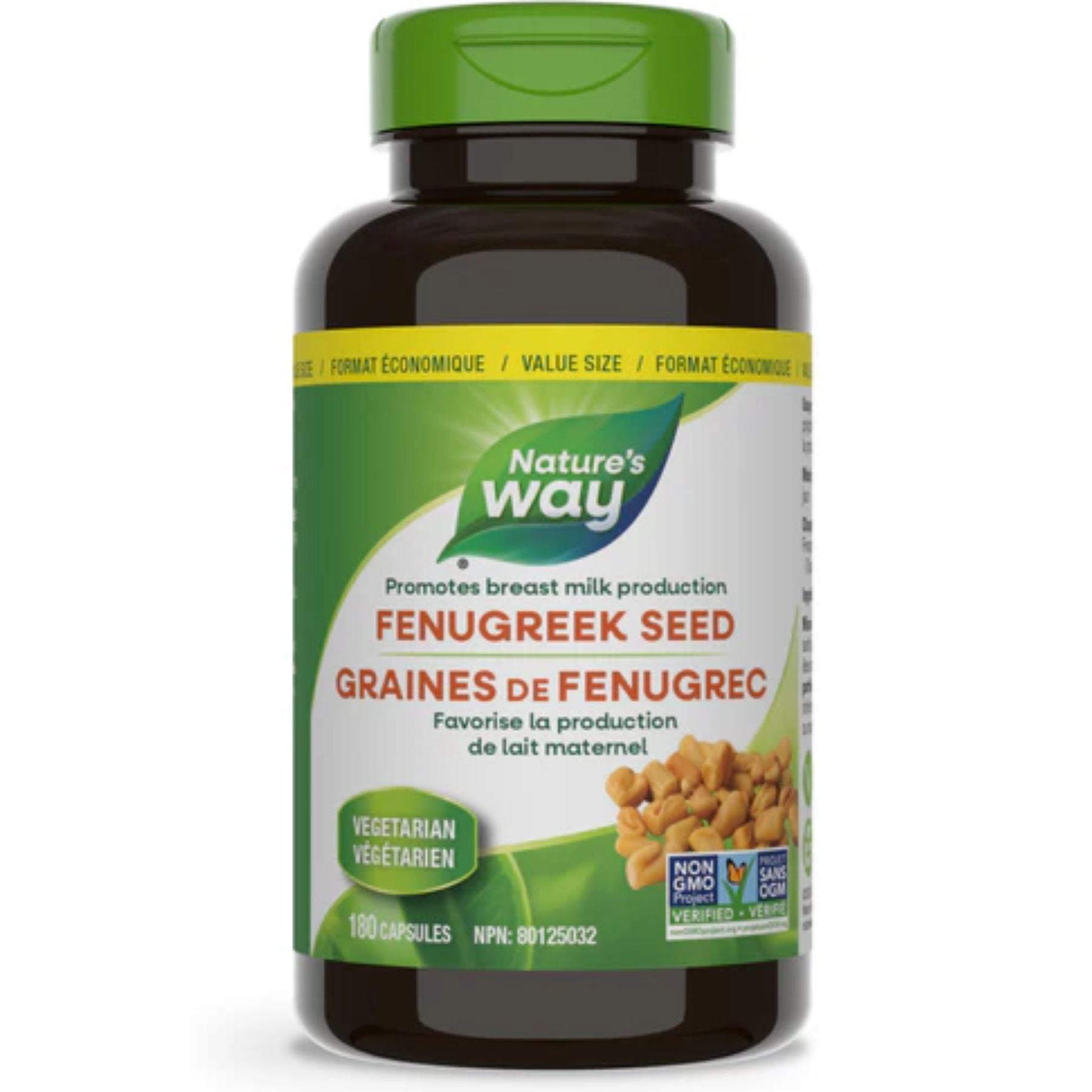 Nature's Way Fenugreek Seed 180s (VALUE SIZE)