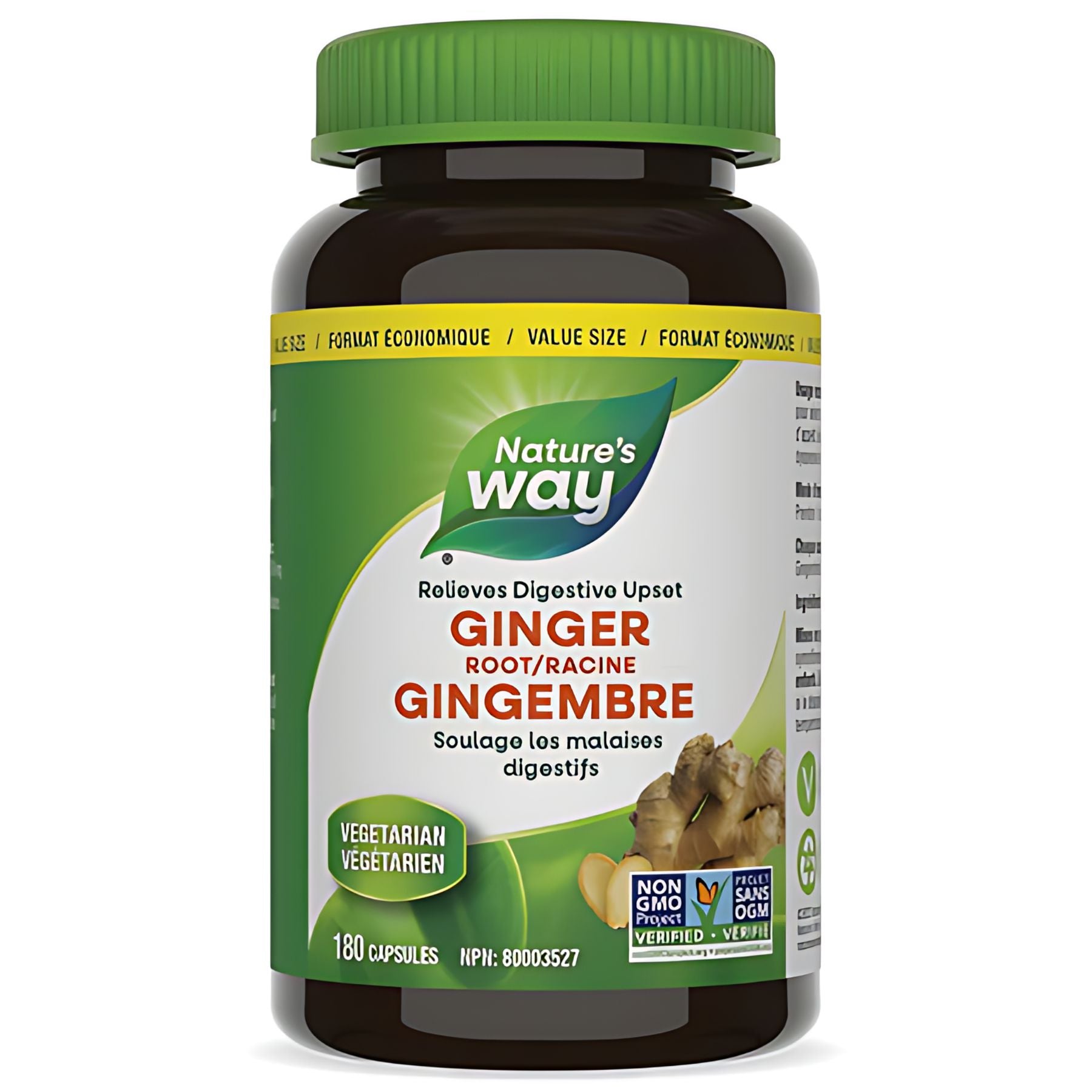 Nature's Way Ginger Root 180s (VALUE SIZE)