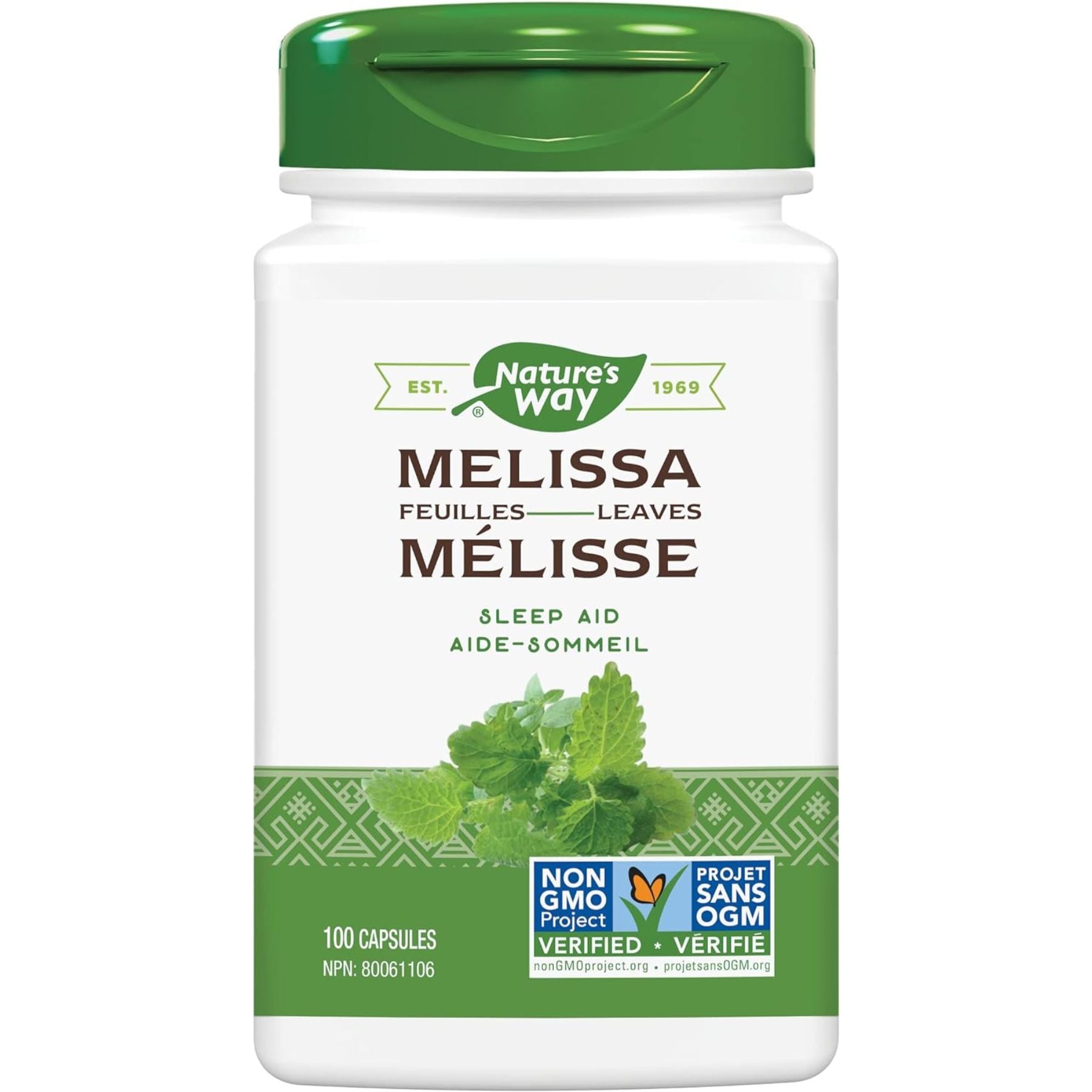 Nature's Way Melissa Lemon Balm 100s