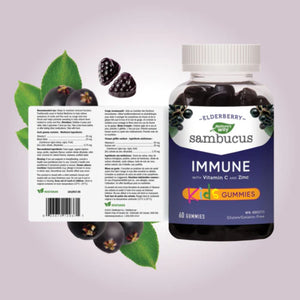 Nature's Way Sambucus Immune Support Kids Gummies 60s