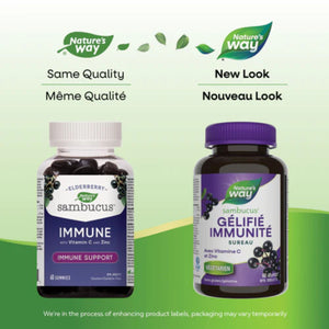 Nature's Way Sambucus Immune Support, Original Gummies 60s