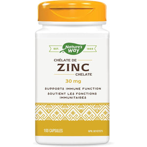 Nature's Way Zinc Chelate 100s