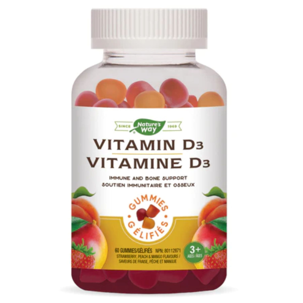 Nature's Way Vitamin D3 Gummies 60s
