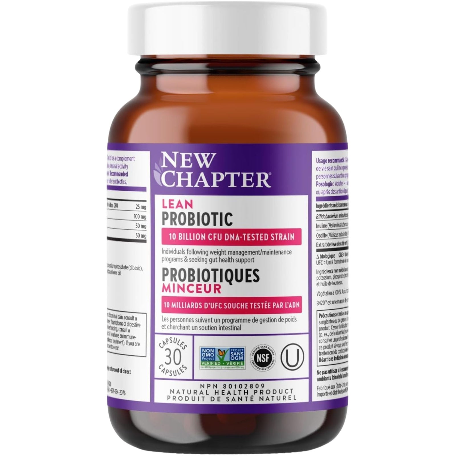 New Chapter Lean Probiotic 30s