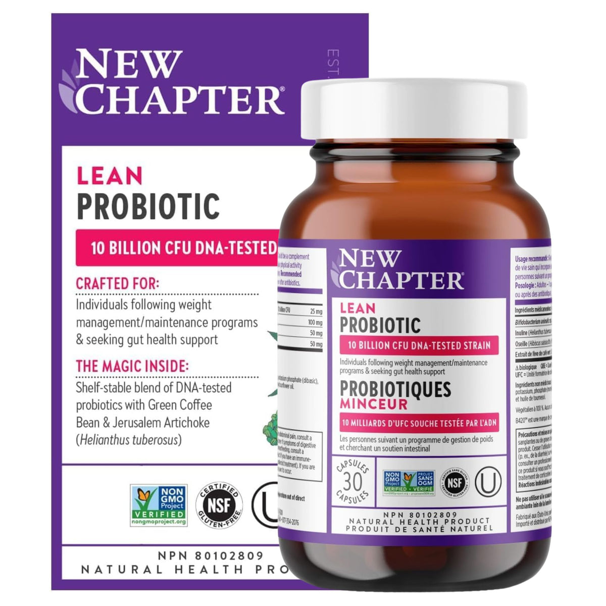 New Chapter Lean Probiotic 30s
