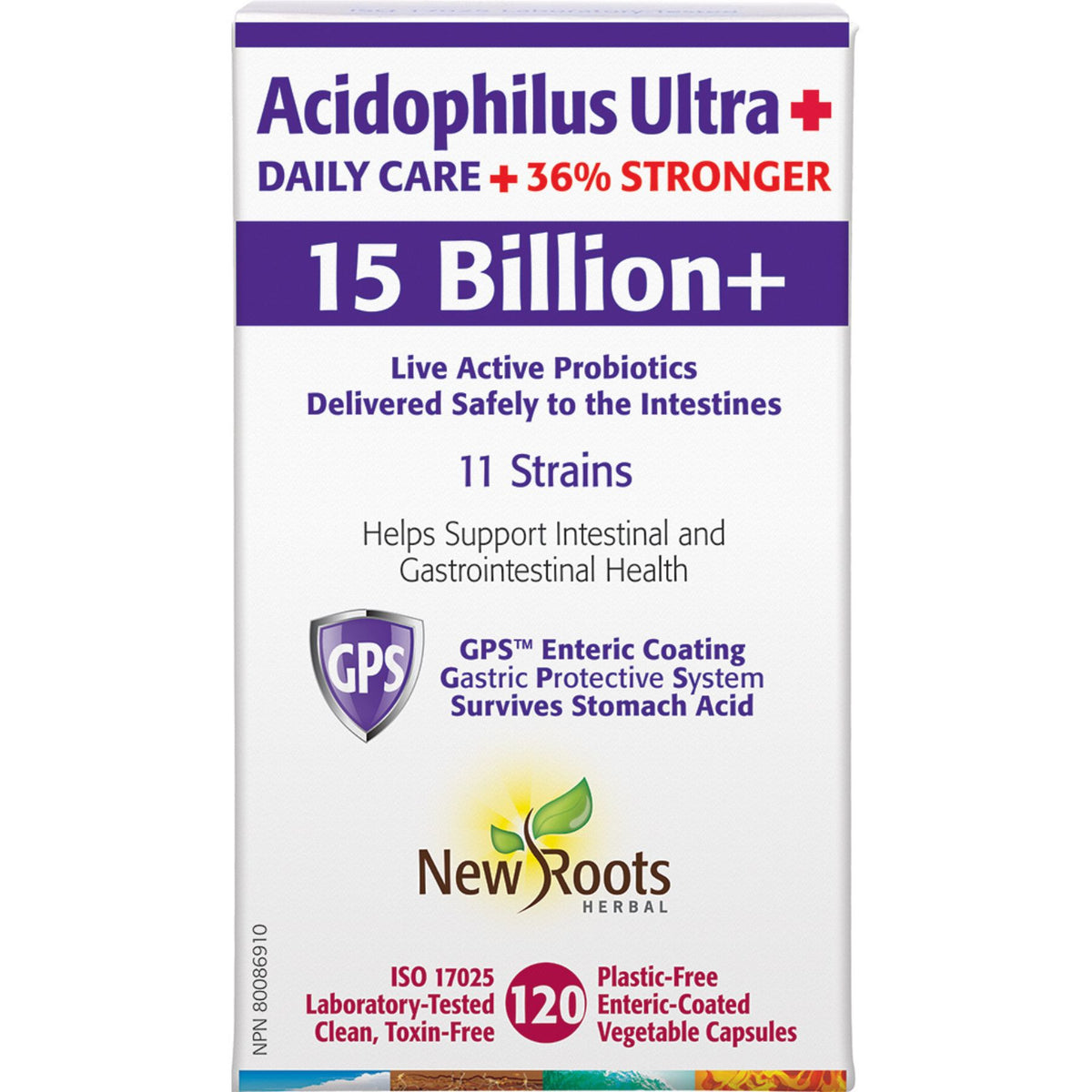 New Roots Acidophilus Ultra+ 15 Billion+ 120s