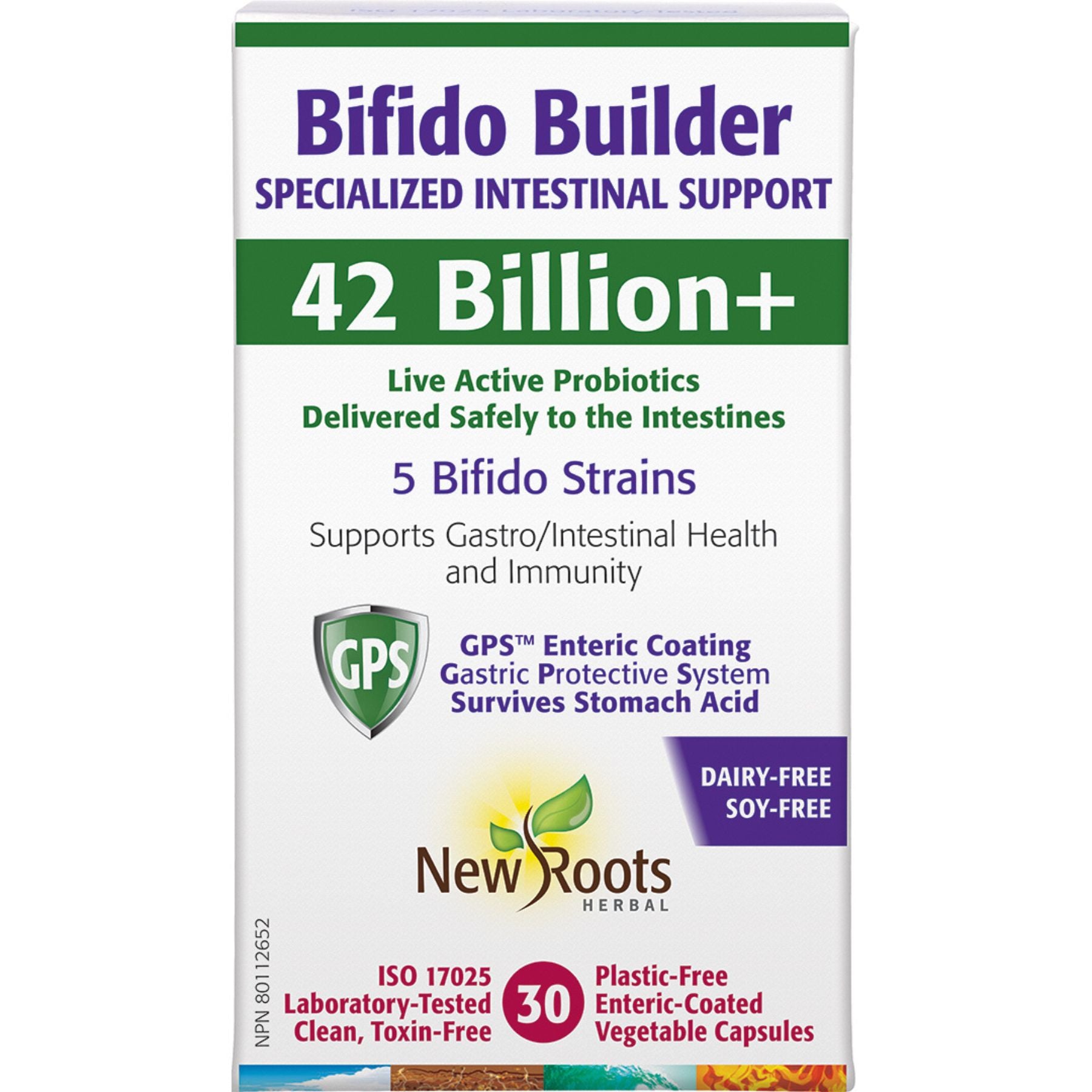 New Roots Bifido Builder 42 Billion+ 30s