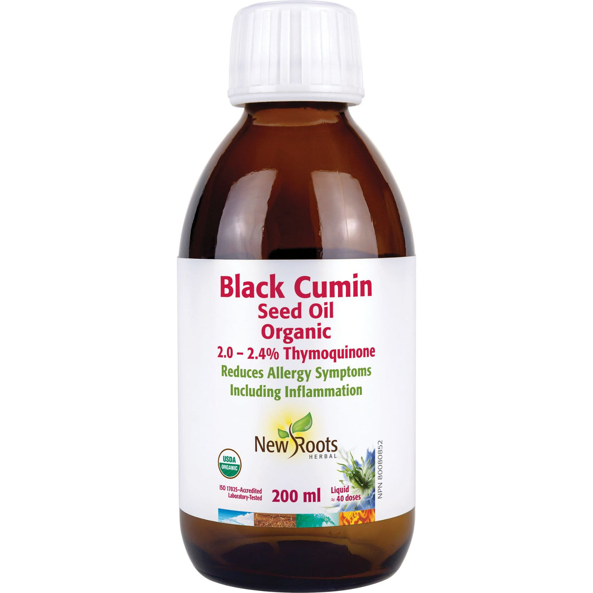 New Roots Black Cumin Seed Oil (Liquid) 200mL