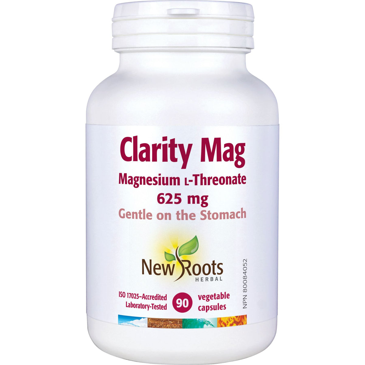 New Roots Clarity Mag, Magnesium L‑Threonate 90s