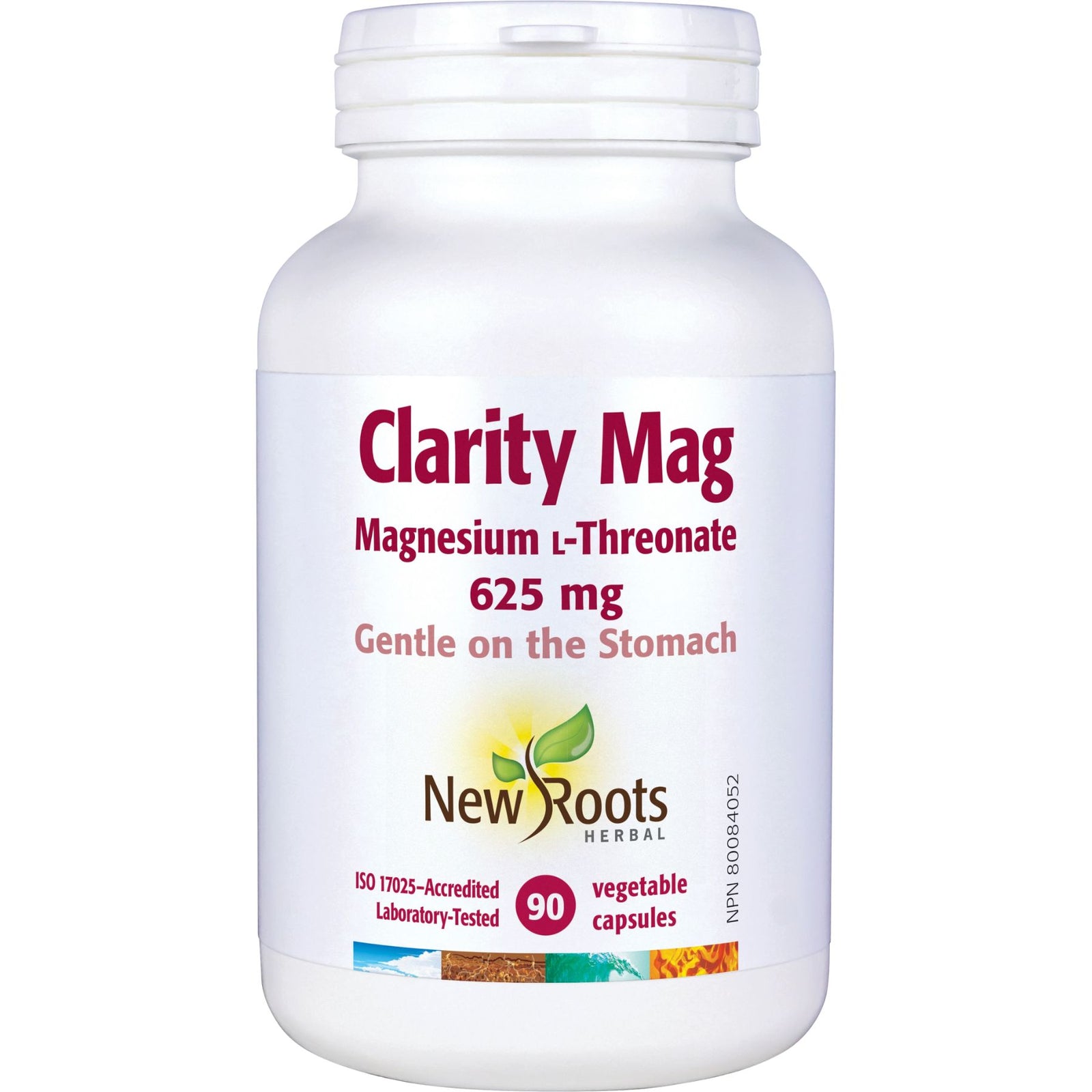 New Roots Clarity Mag, Magnesium L‑Threonate 90s