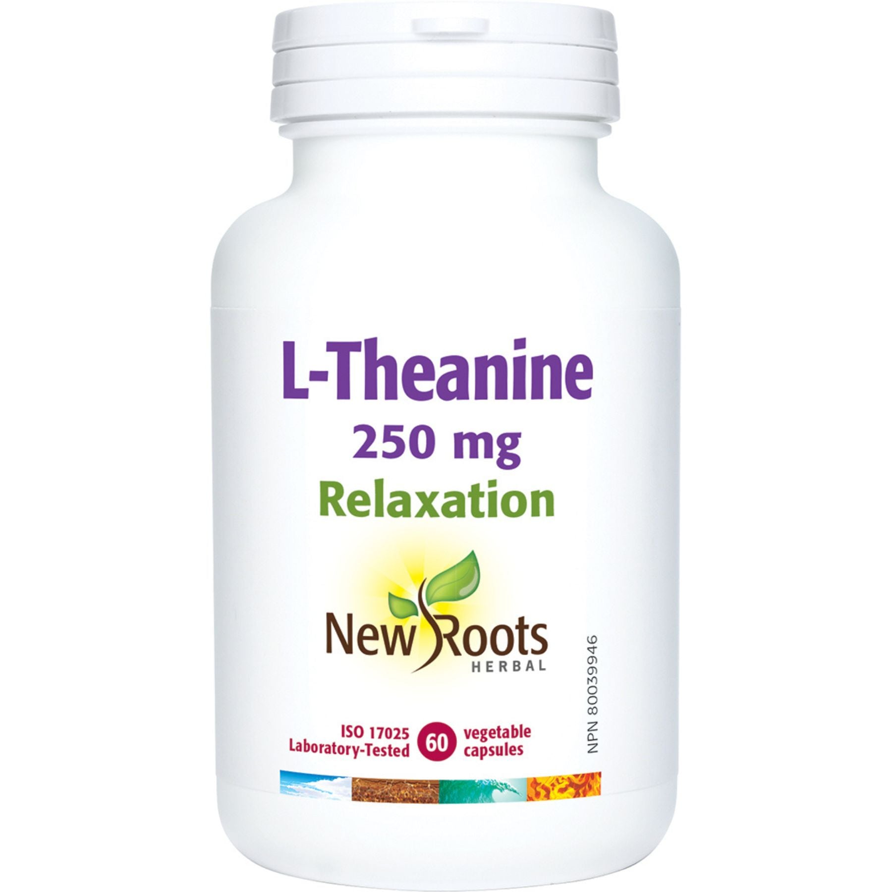 New Roots L-Theanine 250 mg 60s