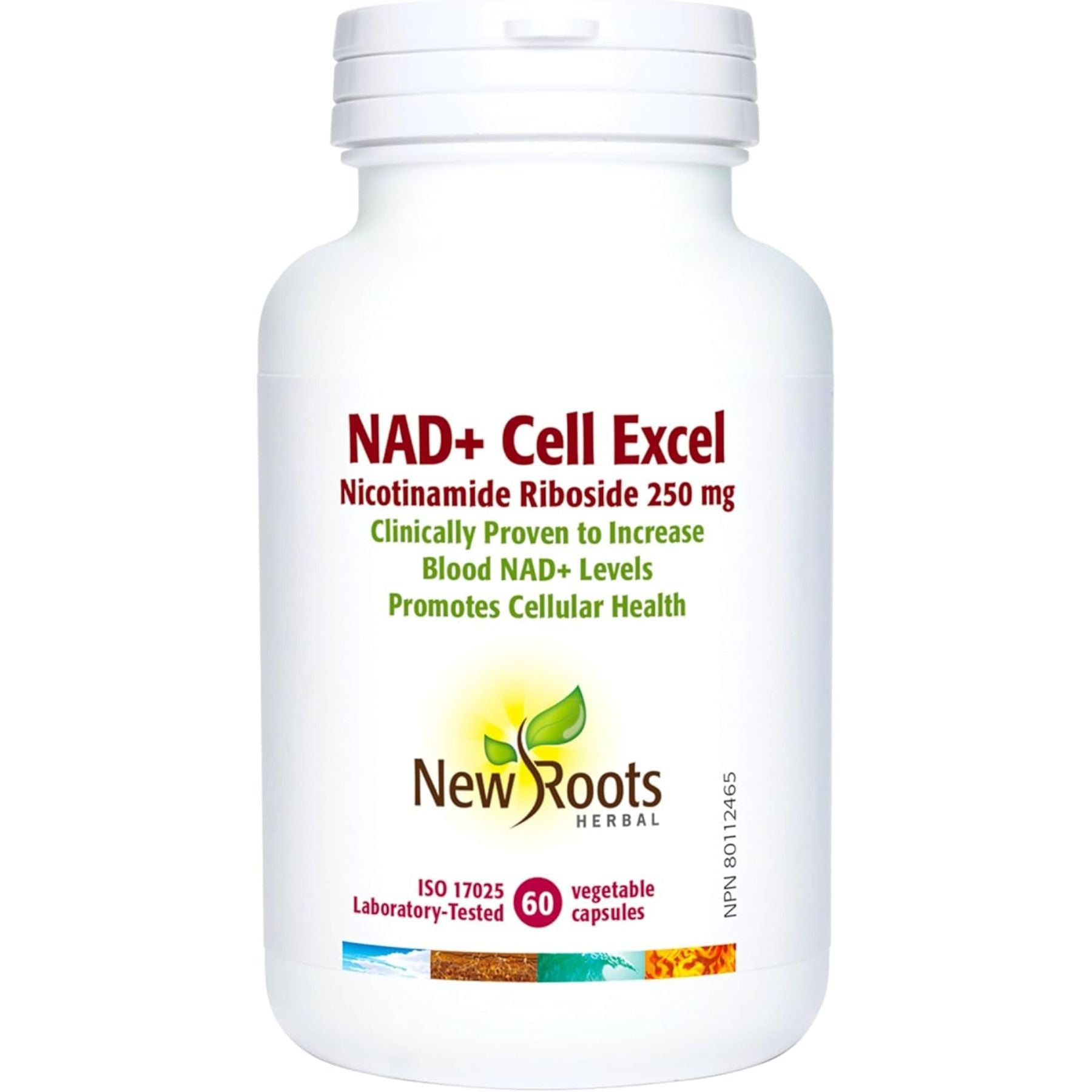 New Roots NAD+ Cell Excel 250mg 60s