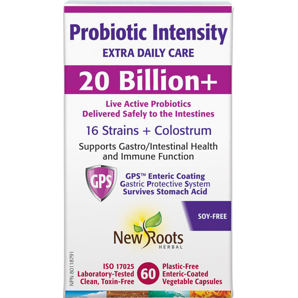 New Roots Probiotic Intensity 60s - Fiddleheads Health and Nutrition