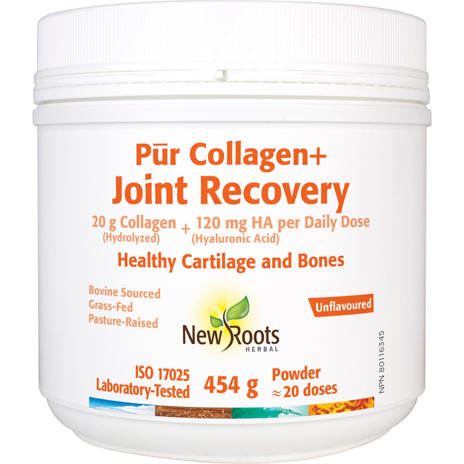 New Roots Pur Collagen+ Joint Recovery 454g
