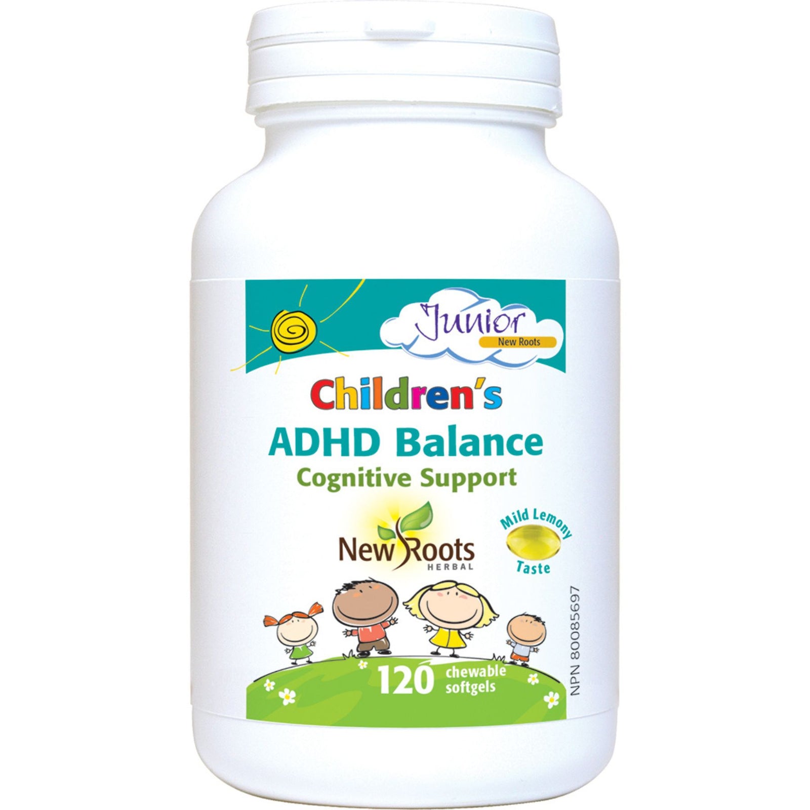 New Roots Children's ADHD Balance 120 Chewable softgels