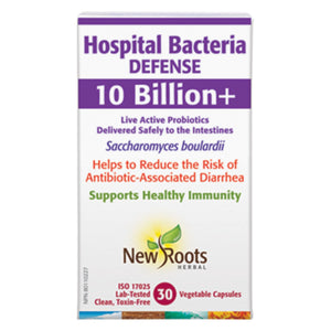 New Roots Hospital Bacteria Defense Probiotic 10 Billion+ 30s