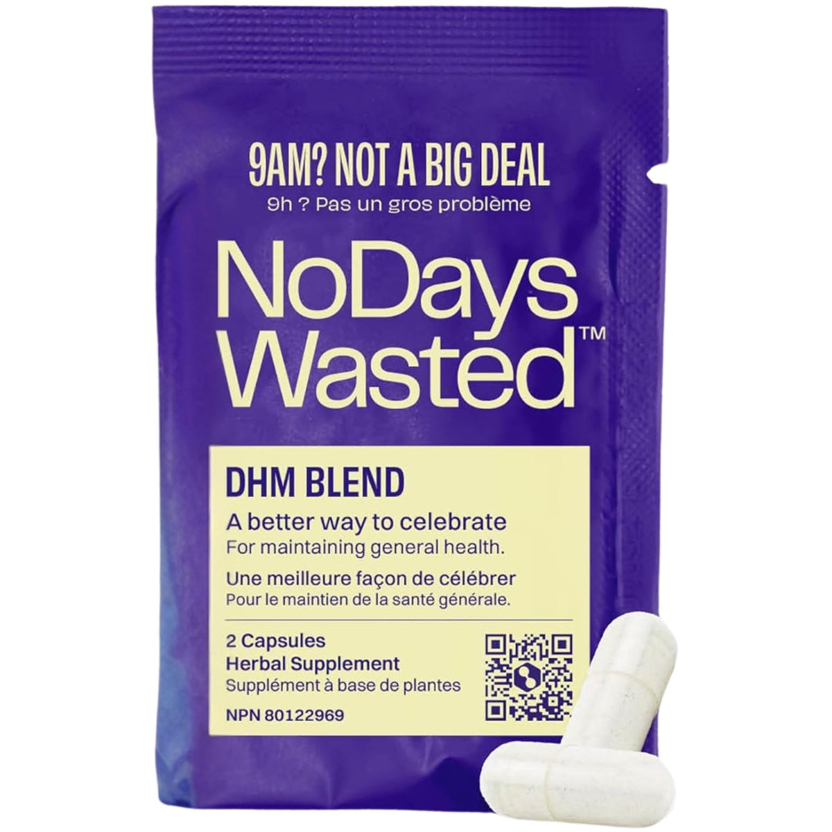 No Days Wasted DHM Blend 5pk (10 capsules)