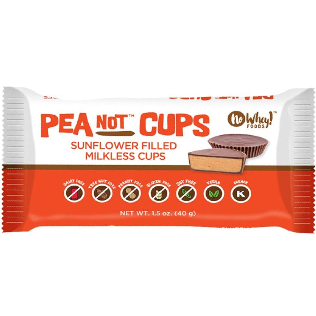 No Whey Foods PeaNOT Cups 42g