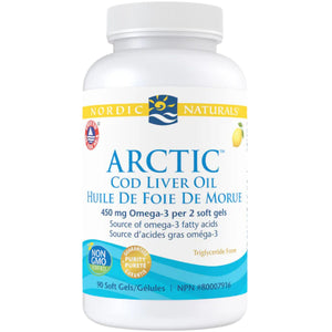 Nordic Naturals Arctic Cod Liver Oil Softgels 90s