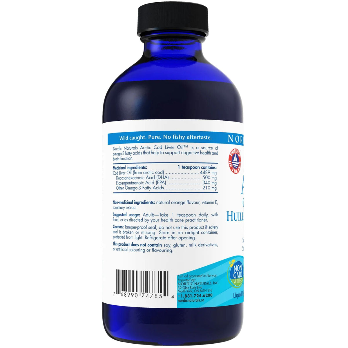 Nordic Naturals Arctic Cod Liver Oil - Orange 237ml